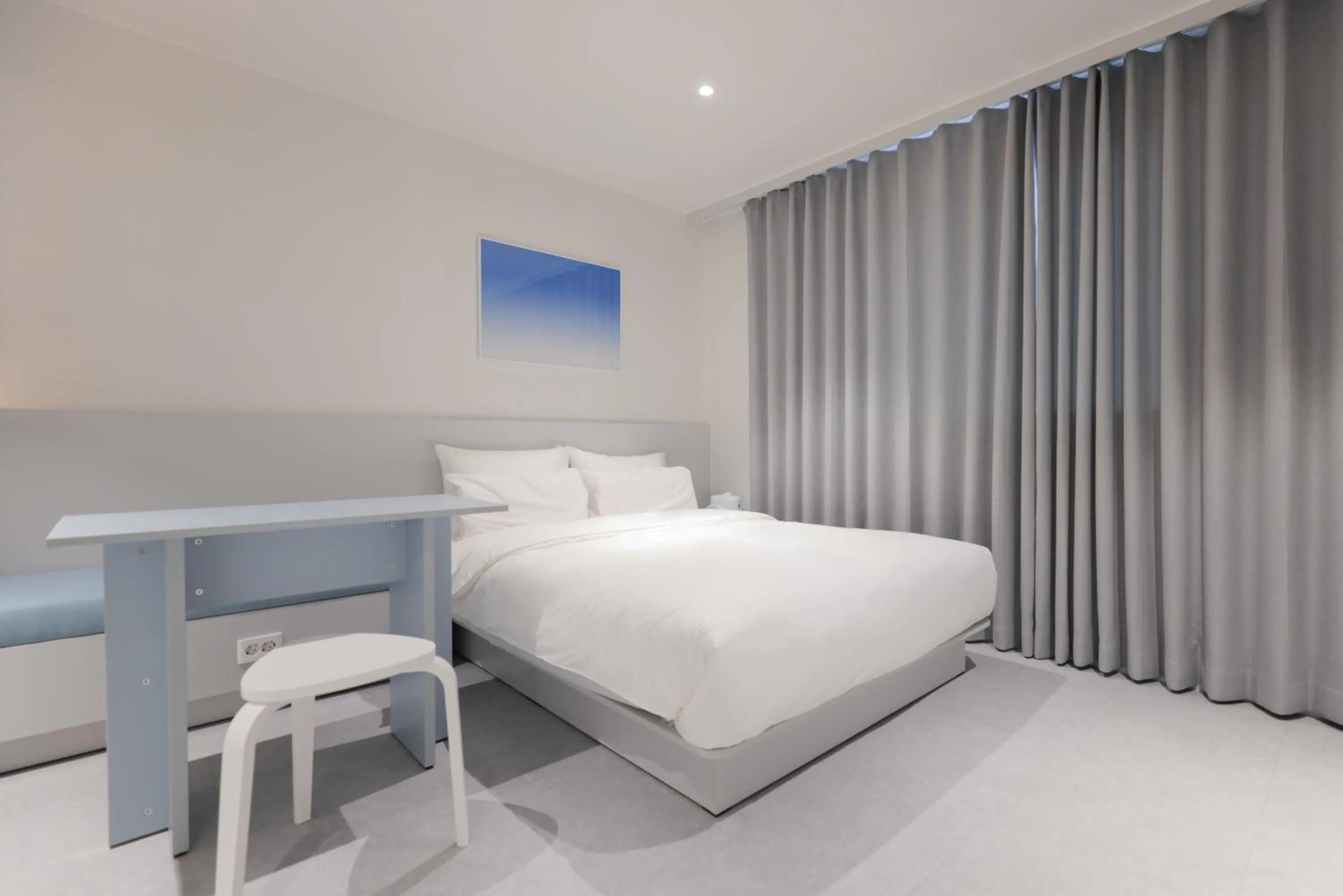 Bed in Aank Air Hotel Daejeon