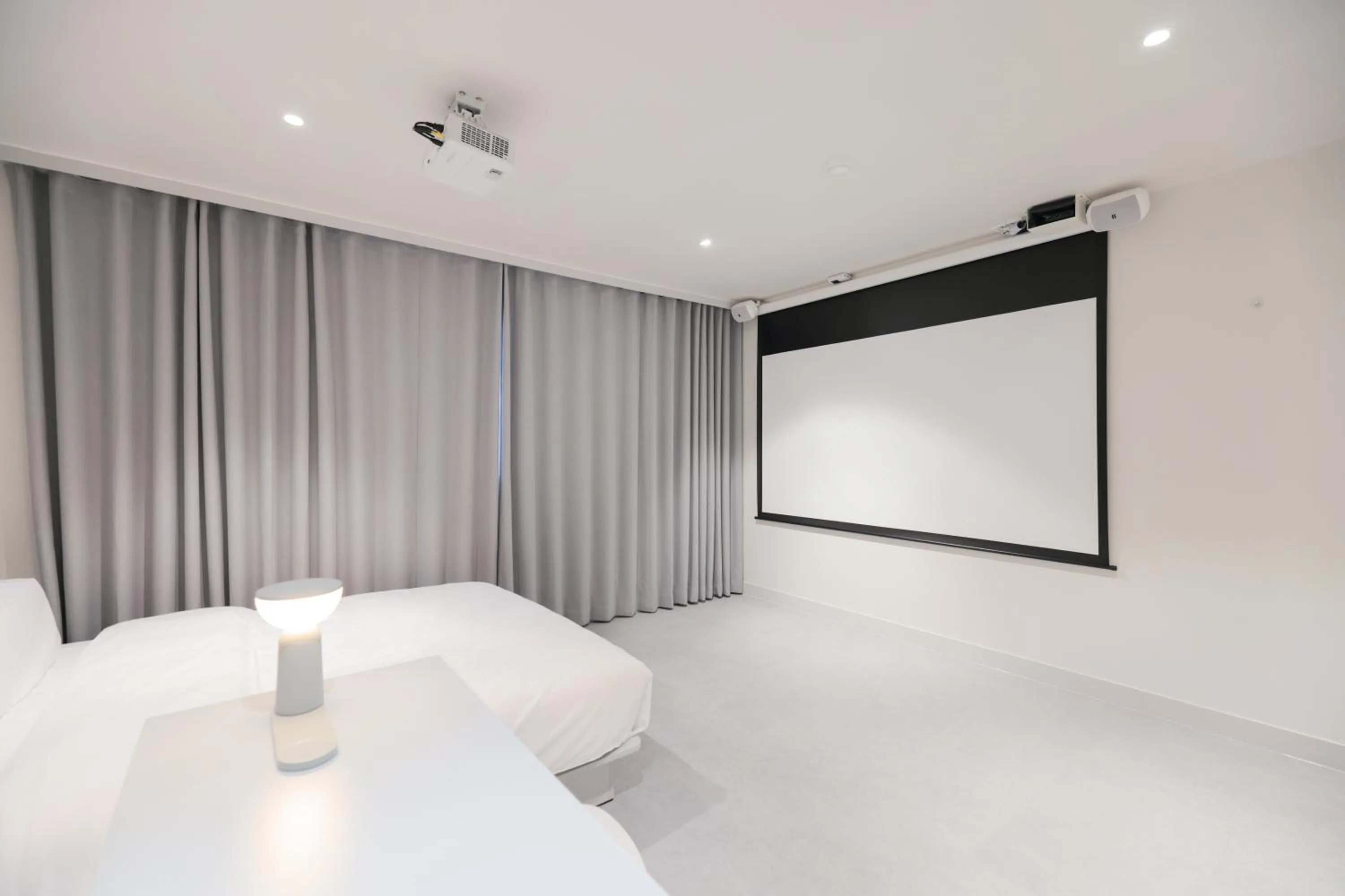 Bed in Aank Air Hotel Daejeon