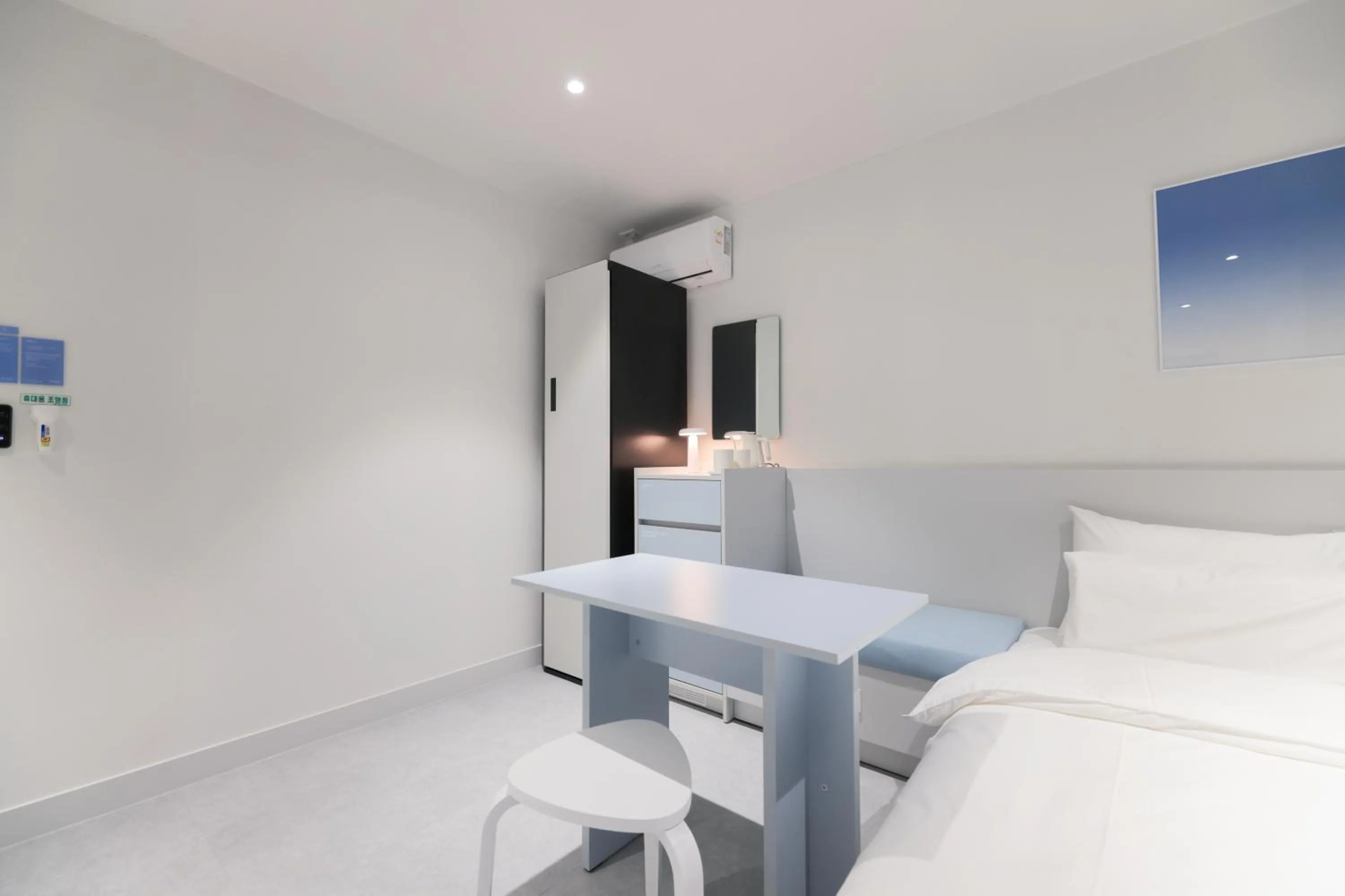 Bed in Aank Air Hotel Daejeon