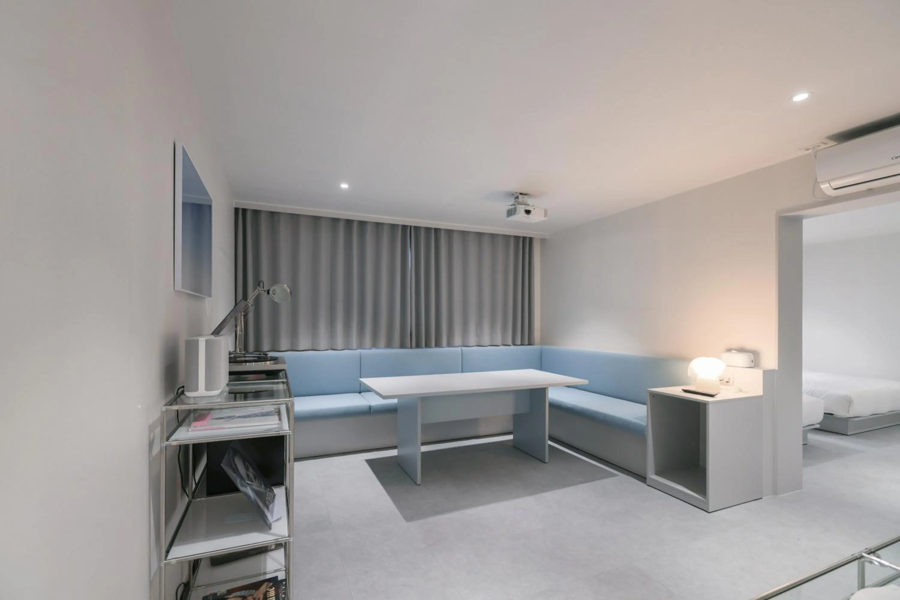 Bed in Aank Air Hotel Daejeon