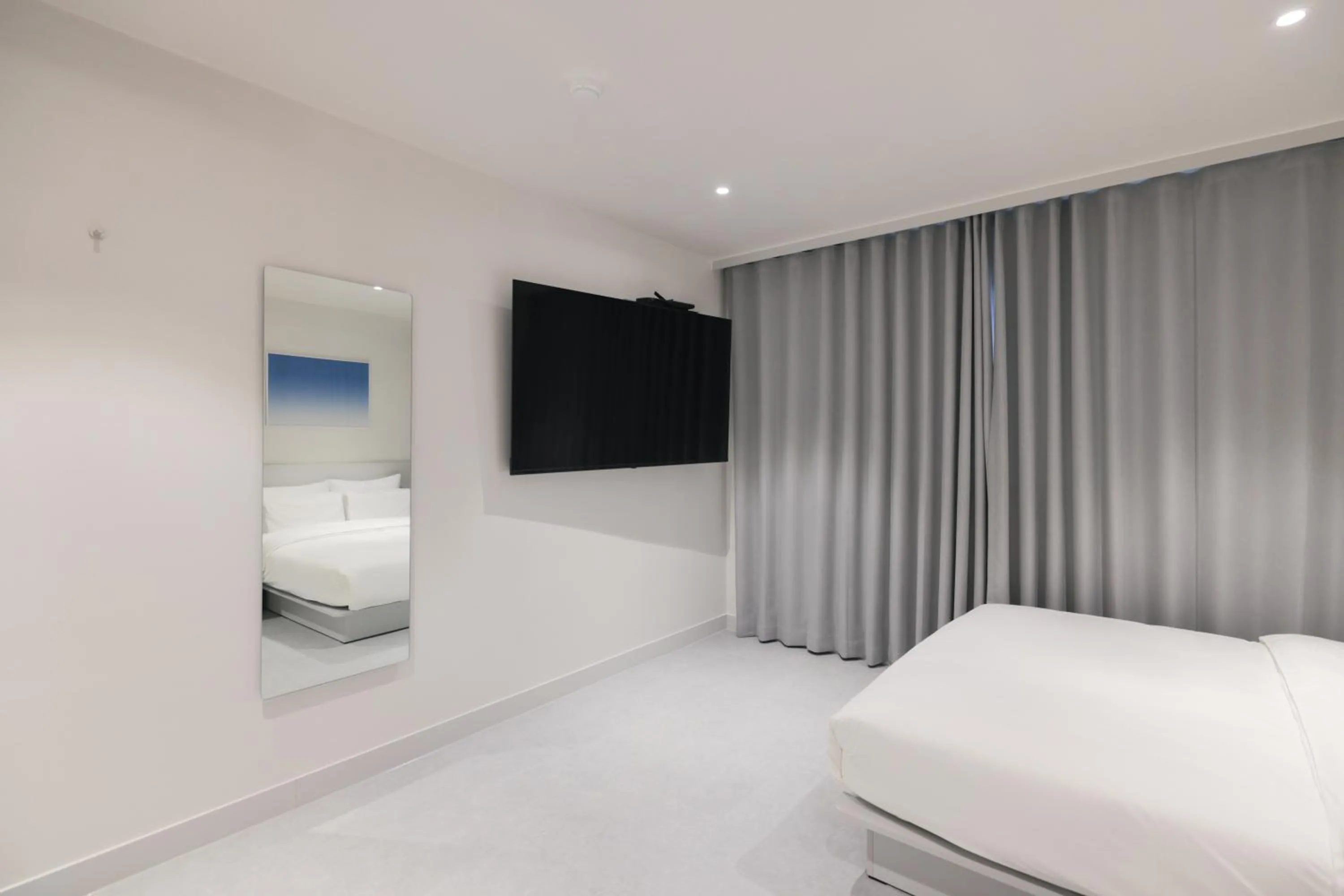 Bed in Aank Air Hotel Daejeon