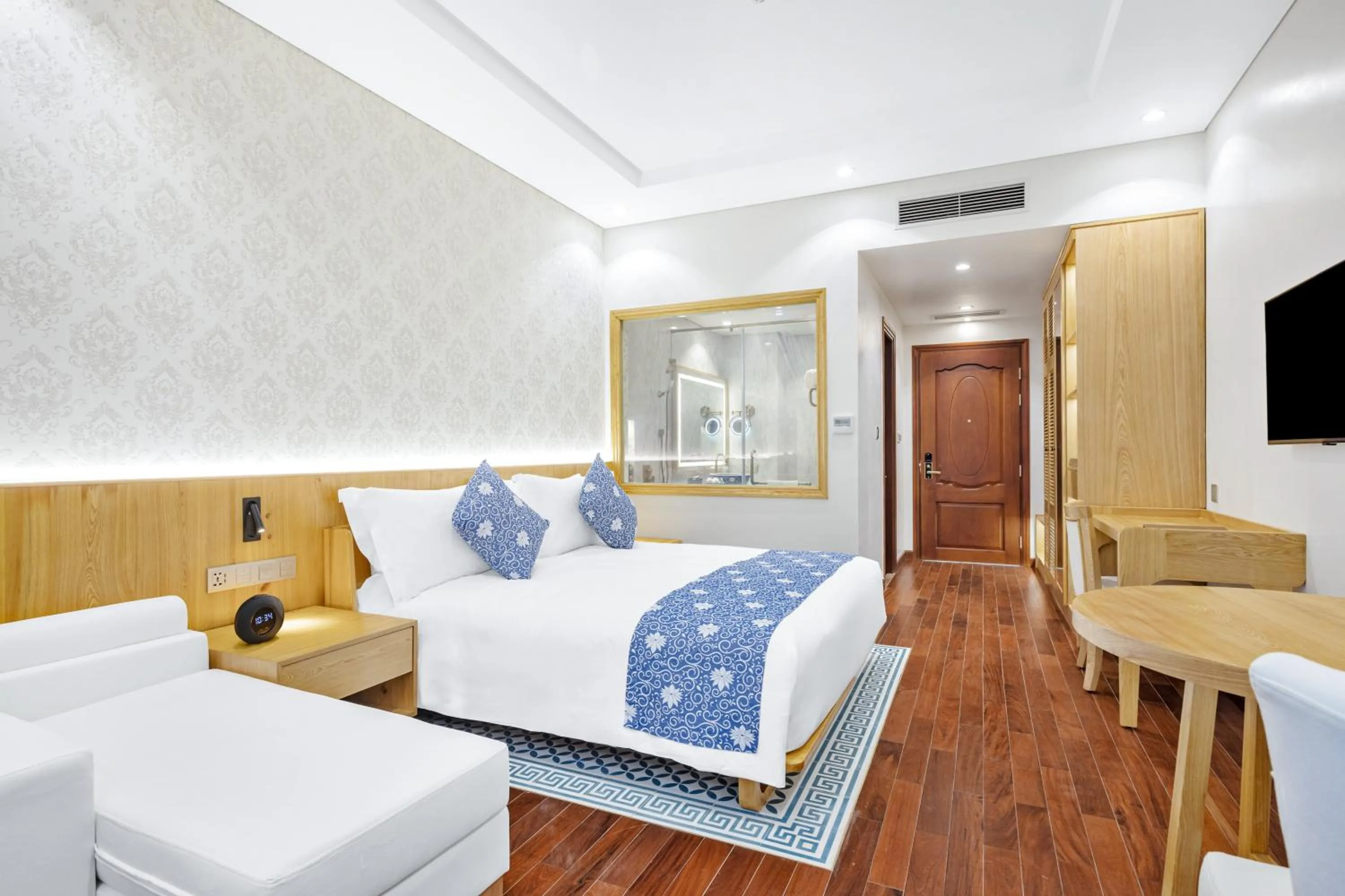 Bed in Wafaifo Resort Hoi An