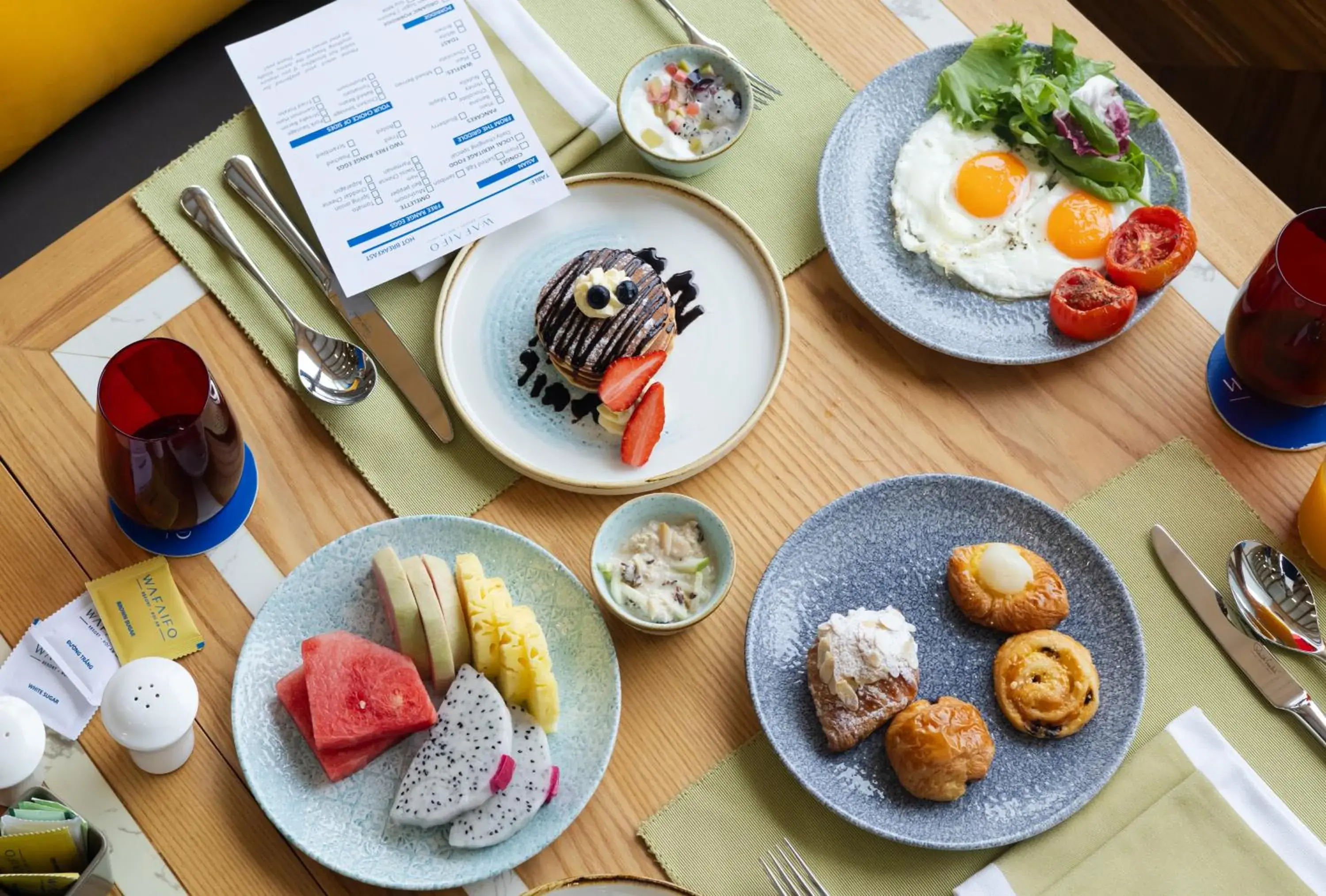 Food and drinks in Wafaifo Resort Hoi An Food and drinks in Wafaifo Resort Hoi An