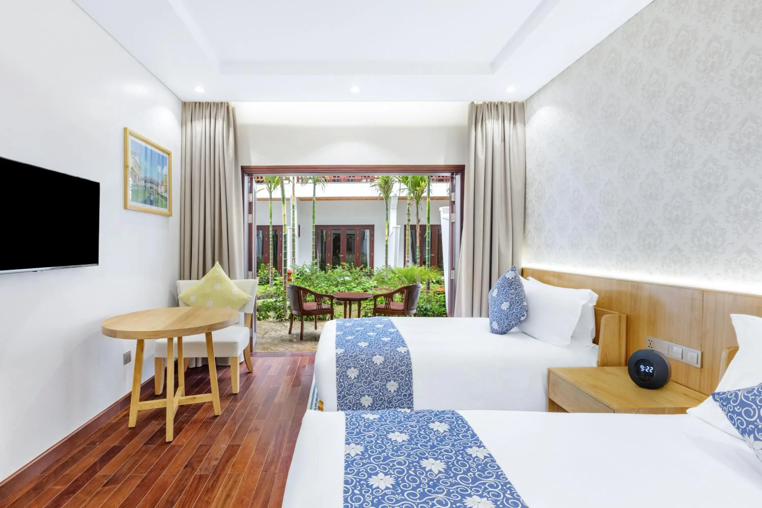 Communal lounge/ TV room, Bed in Wafaifo Resort Hoi An Communal lounge/ TV room, Bed in Wafaifo Resort Hoi An