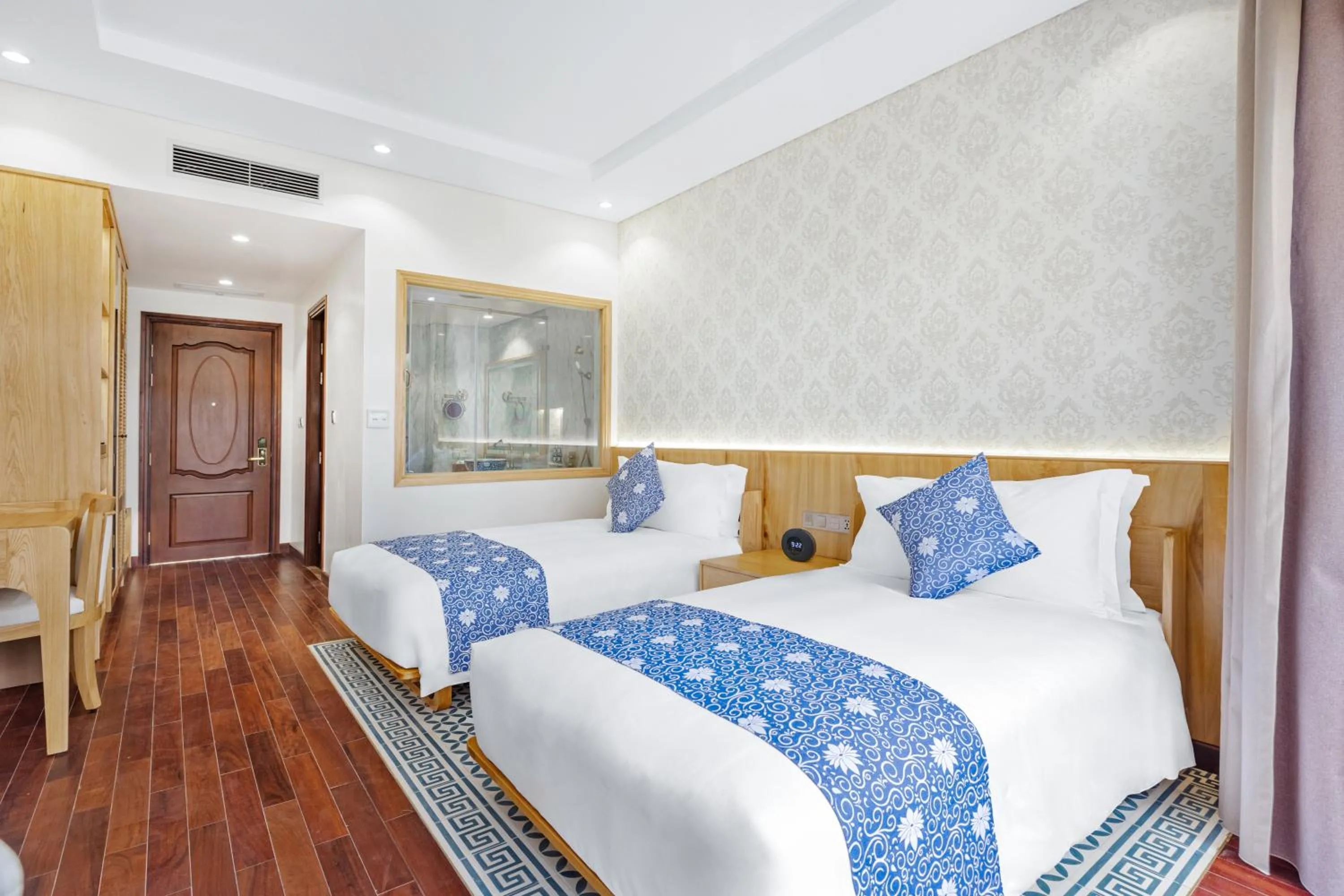 Bed in Wafaifo Resort Hoi An
