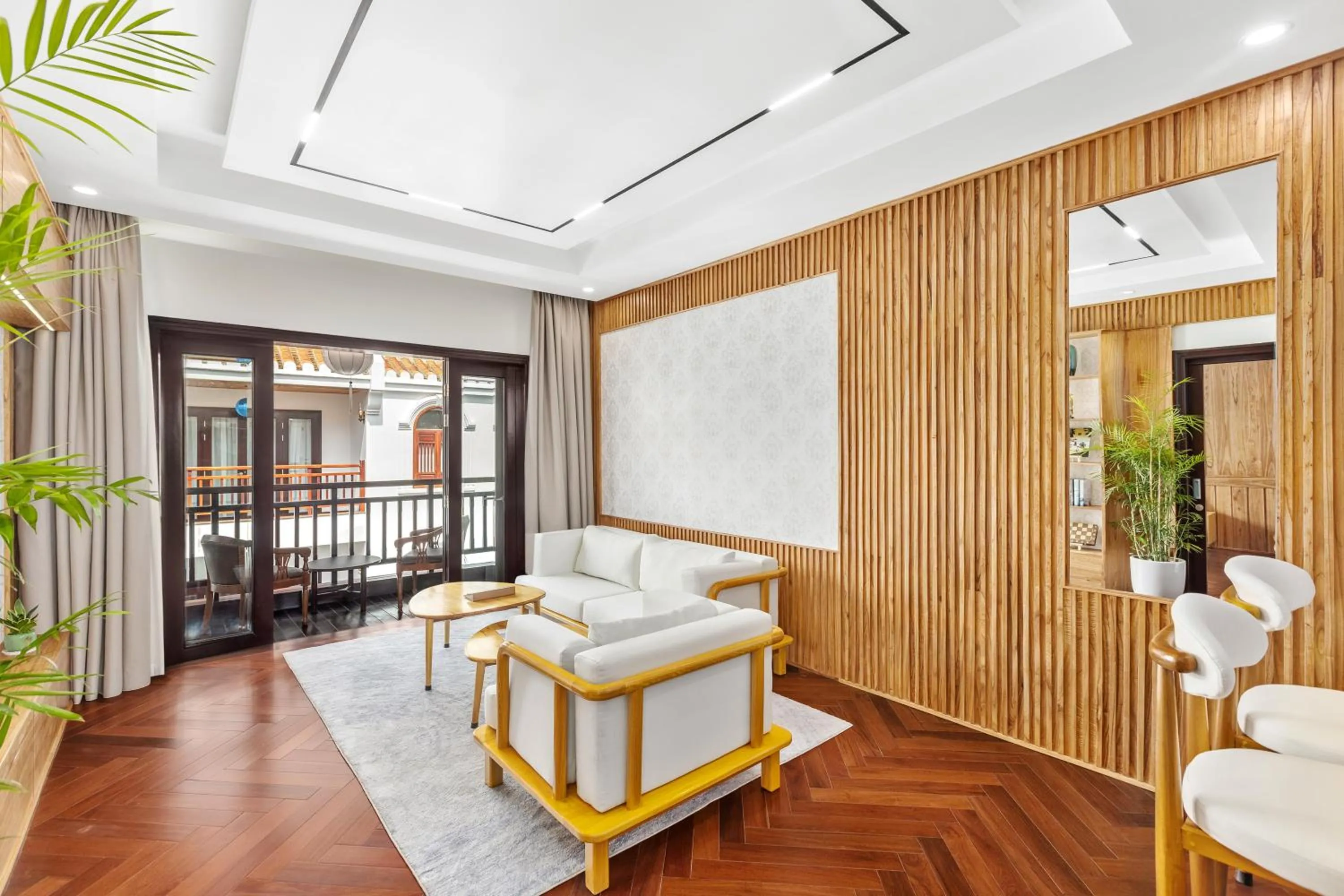 Living room in Wafaifo Resort Hoi An