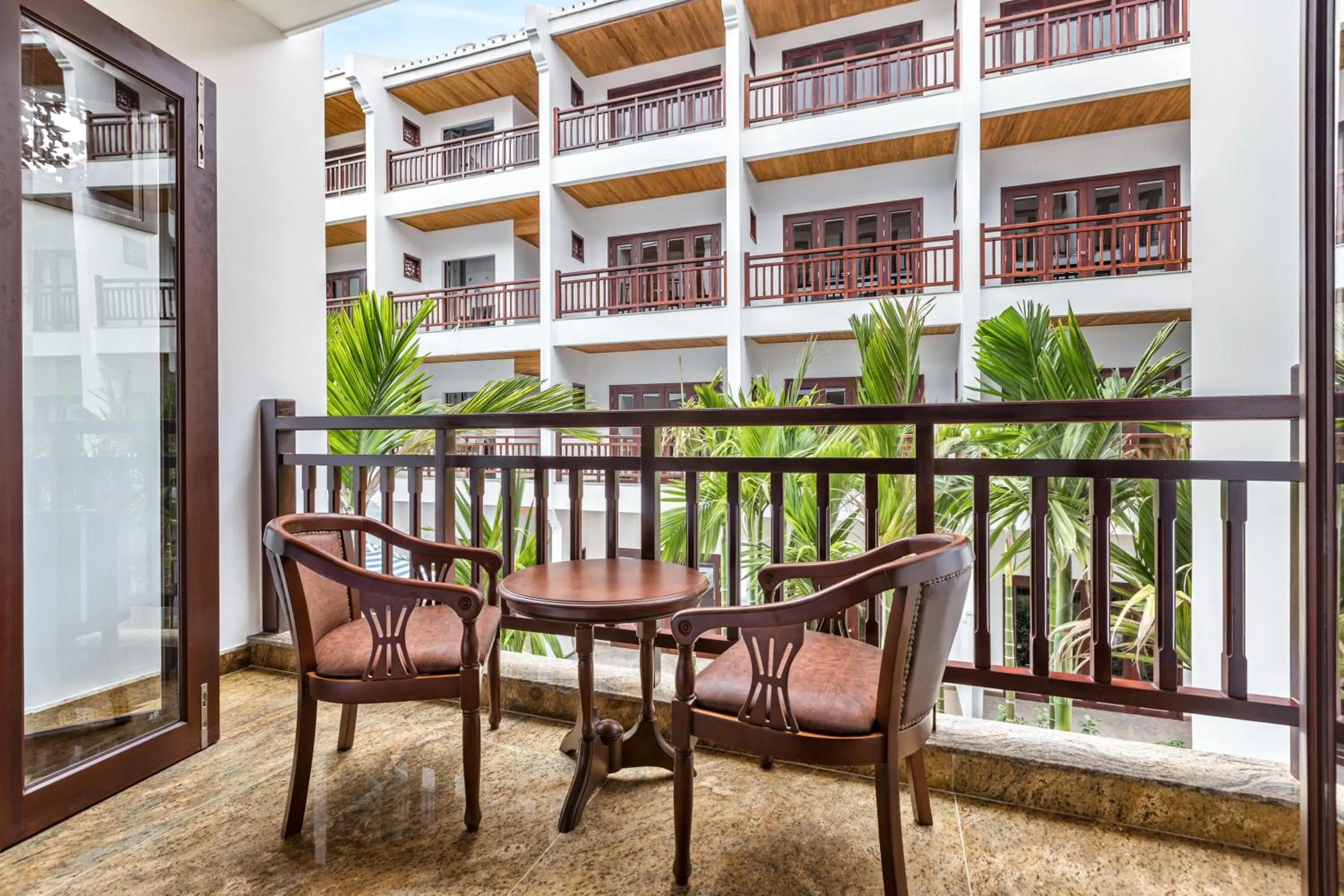 Patio in Wafaifo Resort Hoi An