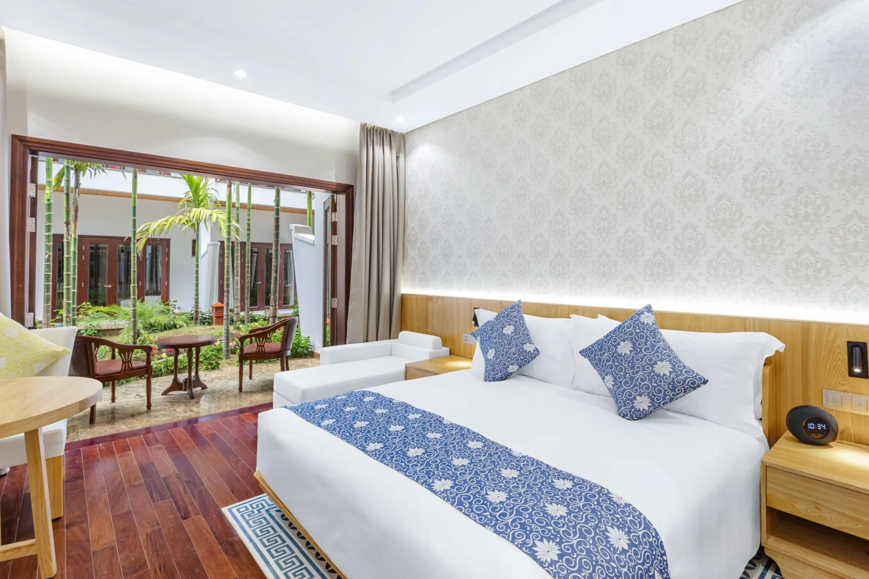 Bed in Wafaifo Resort Hoi An