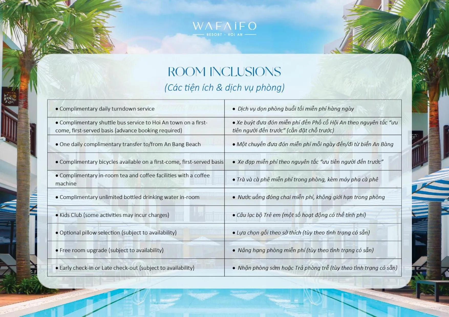 Day in Wafaifo Resort Hoi An