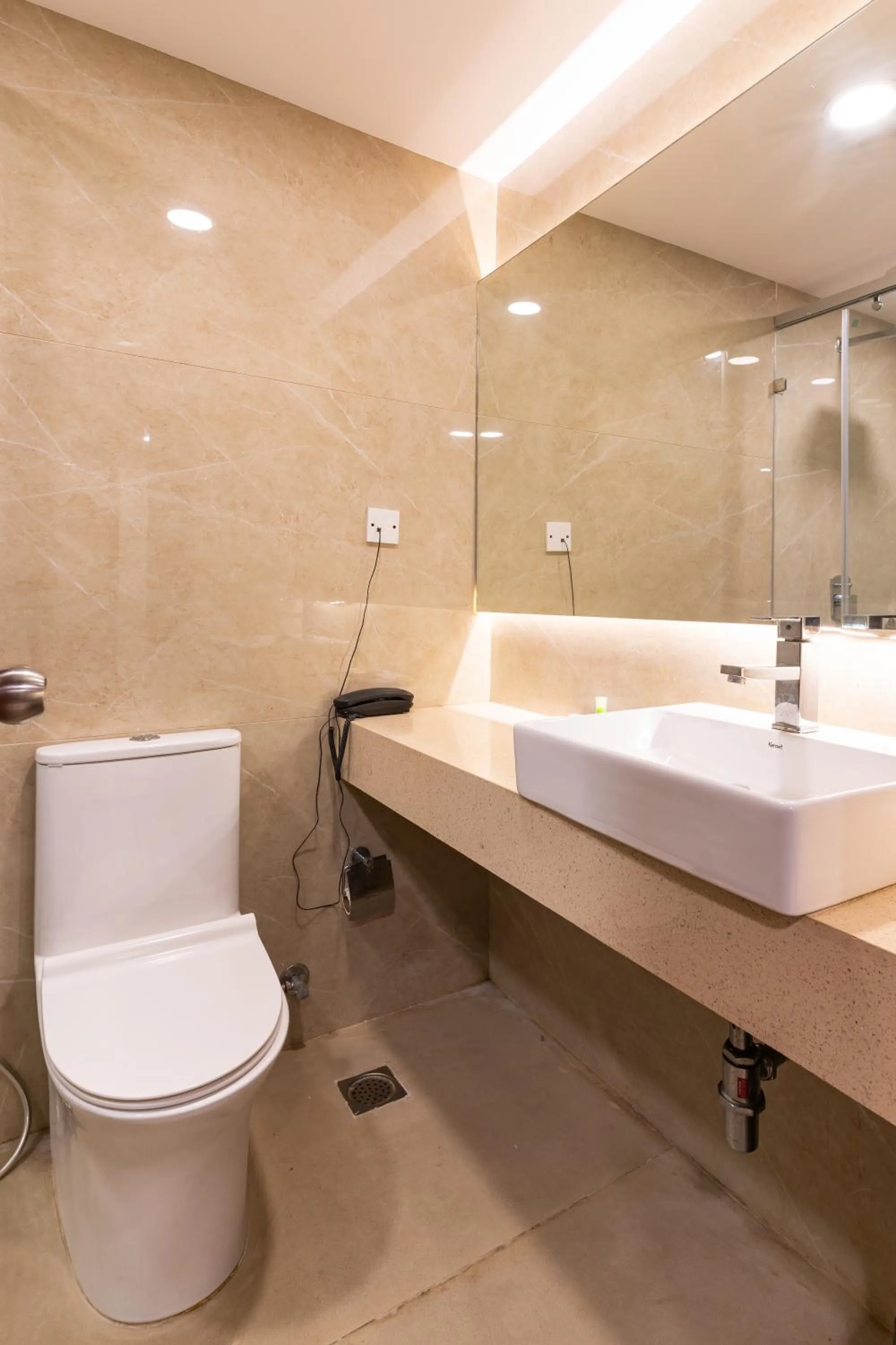 Toilet in Pincode Hotels by Yatri Nivas