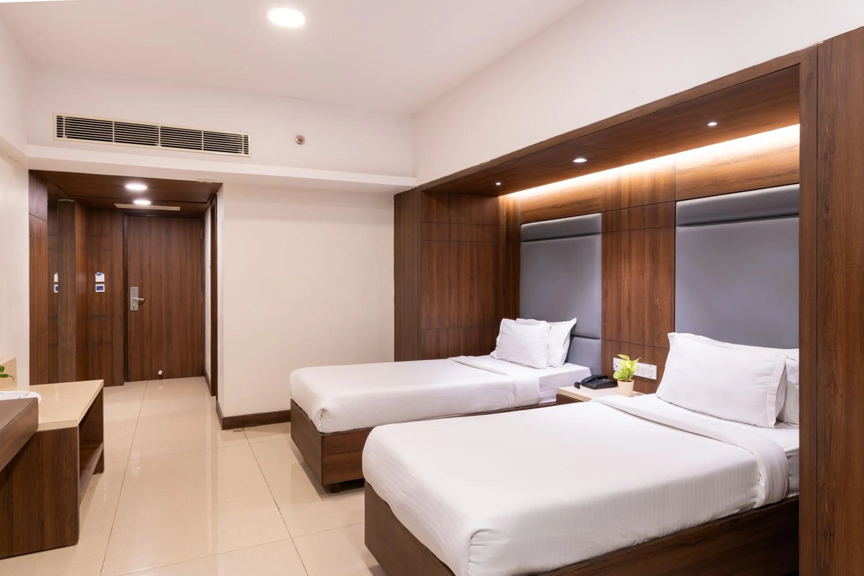 Photo of the whole room, Bed in Pincode Hotels by Yatri Nivas