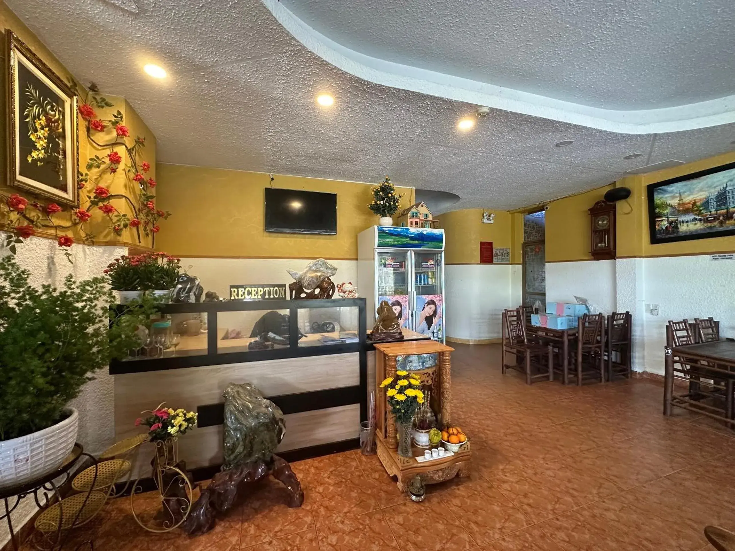 Lobby or reception in OYO 1232 Pòn Pon Hostel Lobby or reception in OYO 1232 Pòn Pon Hostel