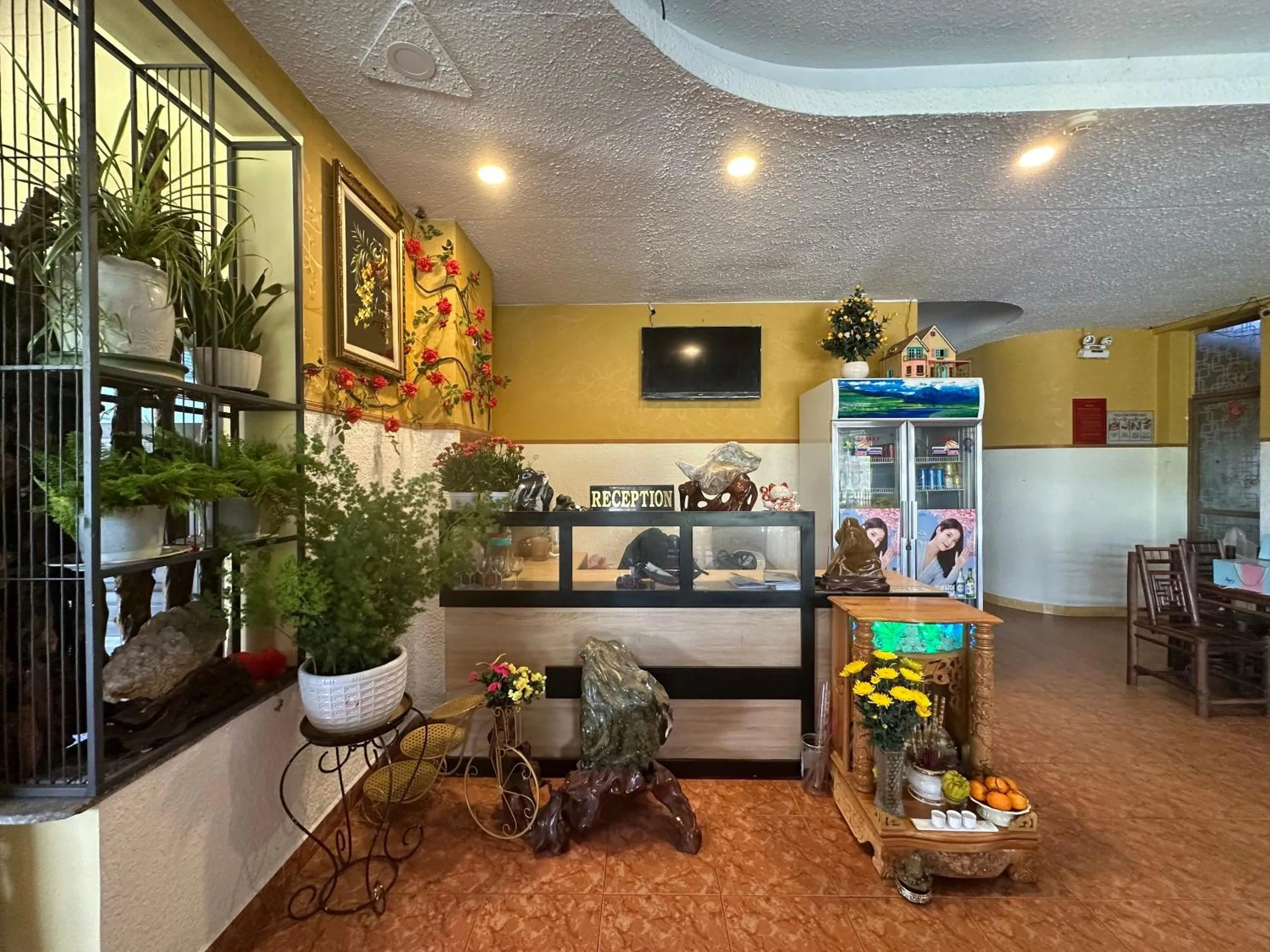 Lobby or reception in OYO 1232 Pòn Pon Hostel