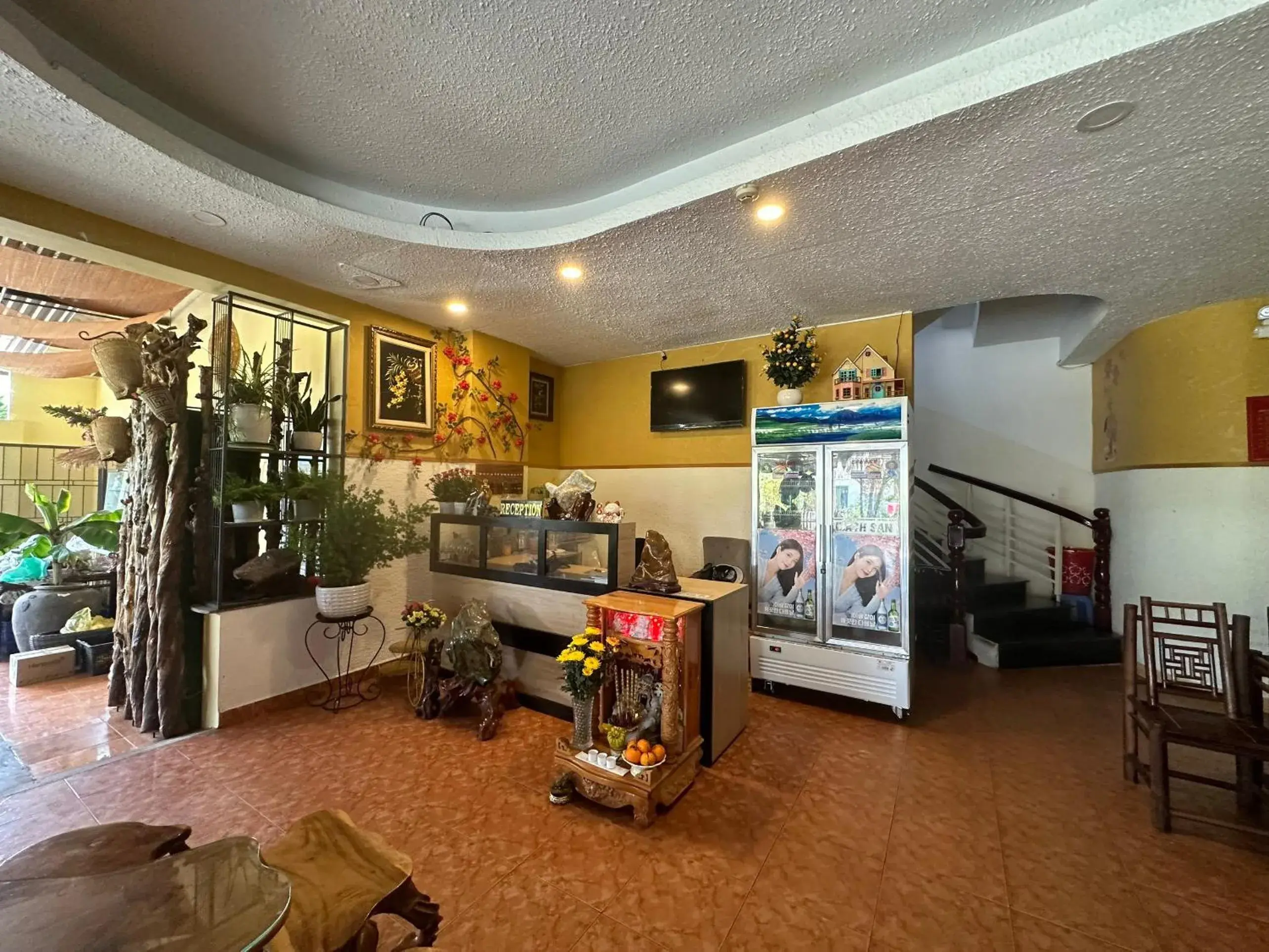 Lobby or reception in OYO 1232 Pòn Pon Hostel Lobby or reception in OYO 1232 Pòn Pon Hostel