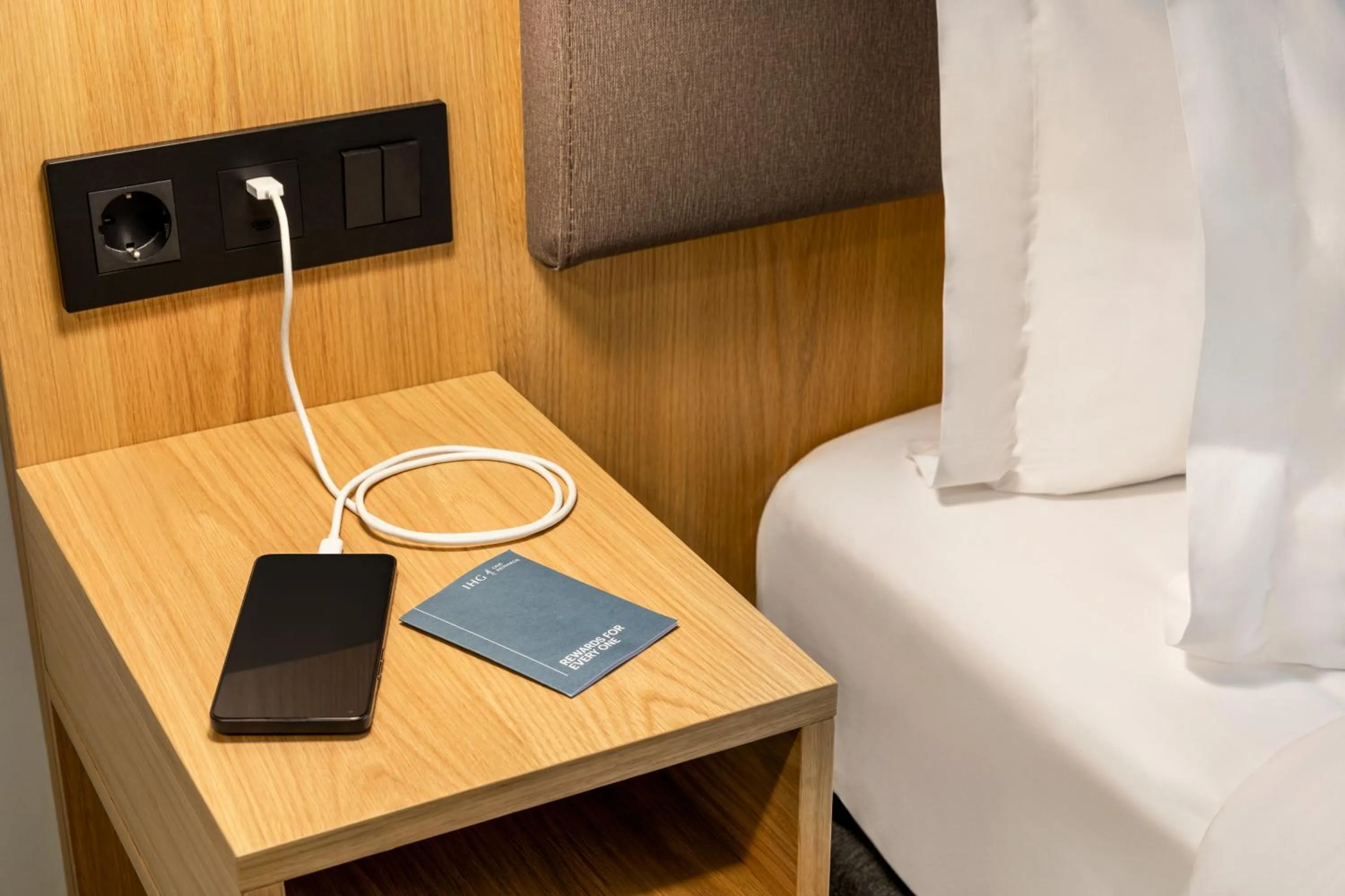 Decorative detail, Bed in Holiday Inn Beja by IHG