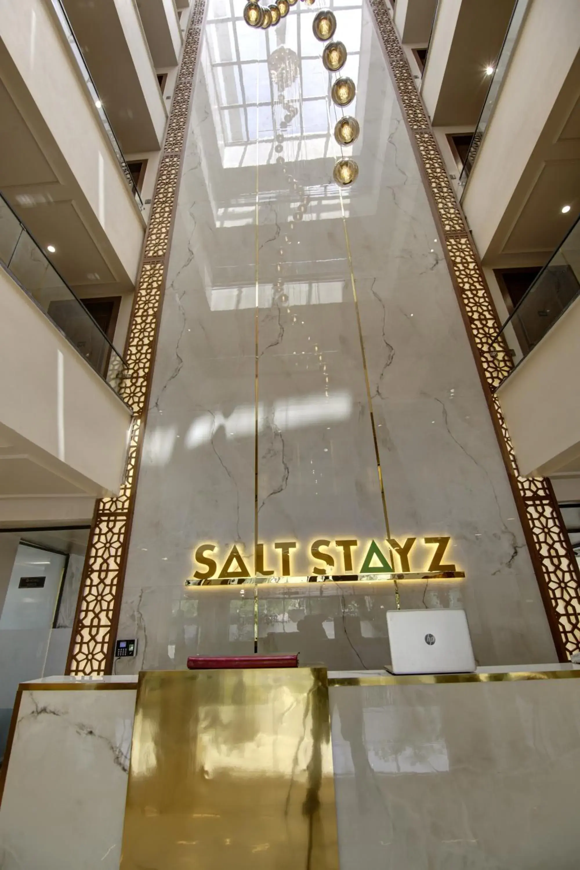 Lobby or reception in Saltstayz Premier - Near Golf Course Road & Sector 57 Lobby or reception in Saltstayz Premier - Near Golf Course Road & Sector 57