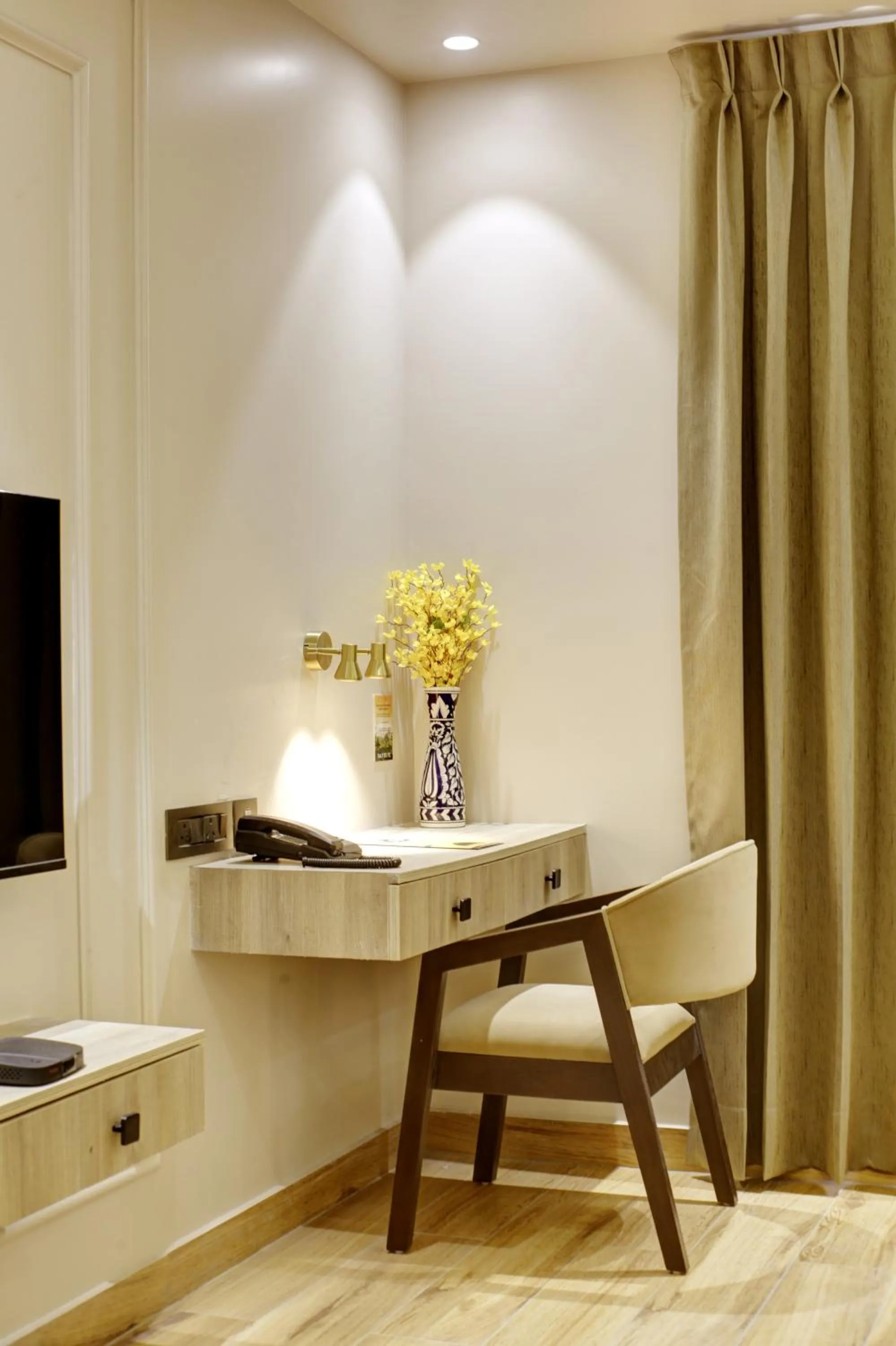 TV and multimedia in Saltstayz Premier - Near Golf Course Road & Sector 57