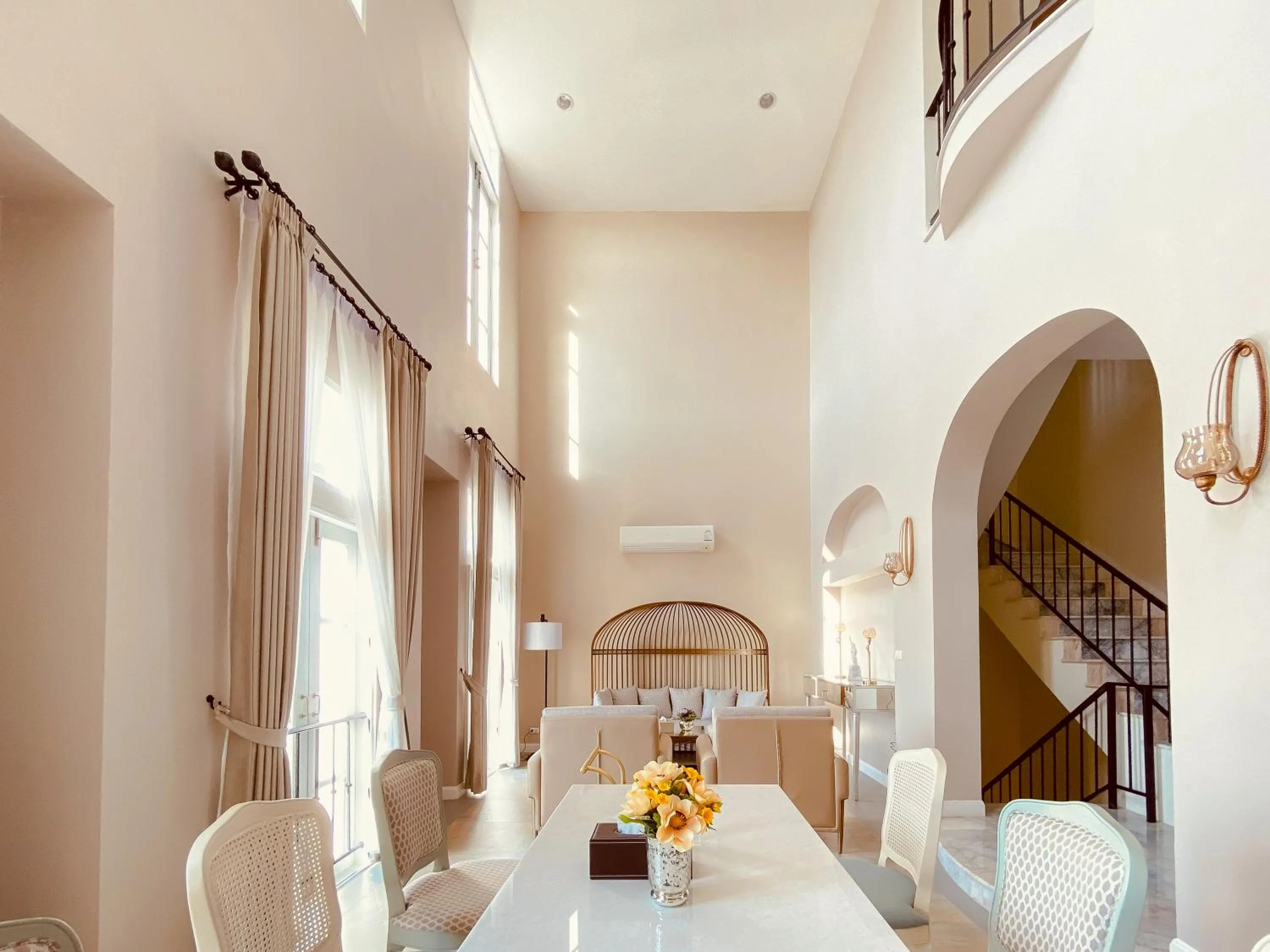 Living room in Villetta The Eyrie Khaoyai