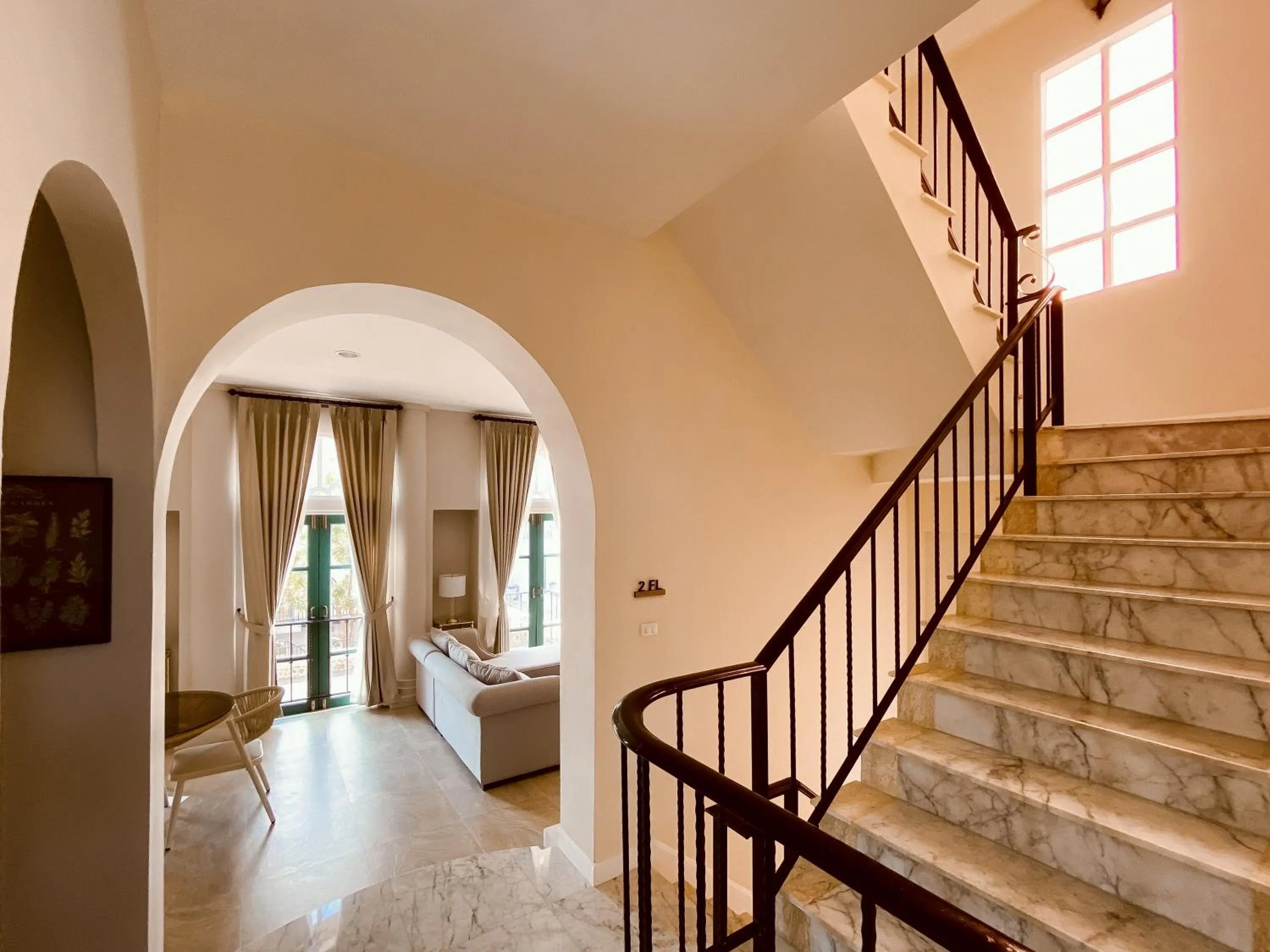 Living room in Villetta The Eyrie Khaoyai