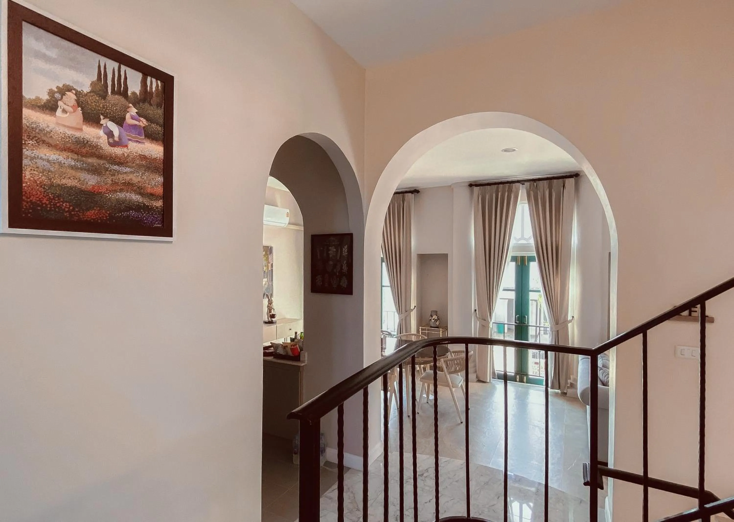 Living room in Villetta The Eyrie Khaoyai