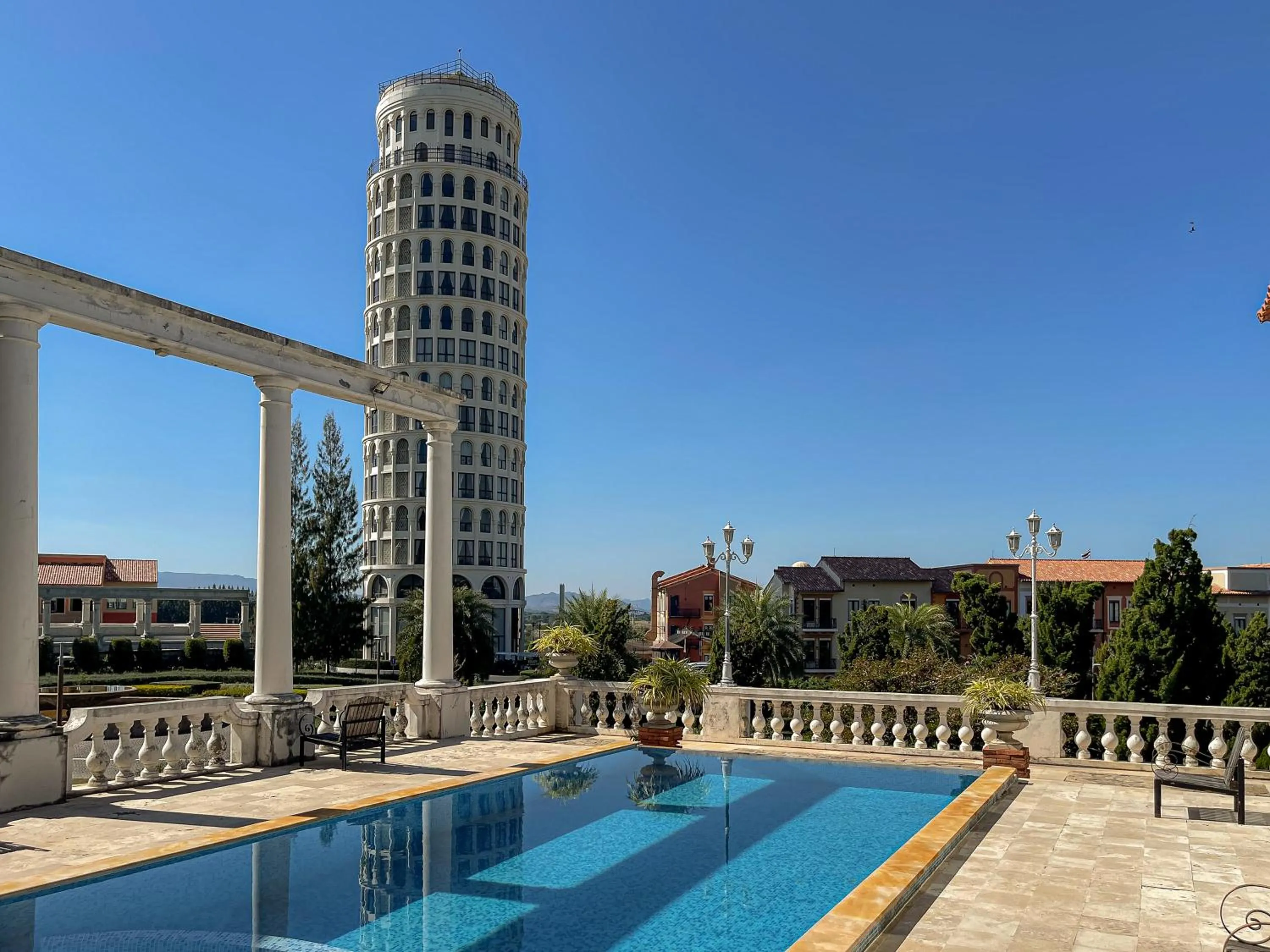 Swimming pool in Villetta The Eyrie Khaoyai