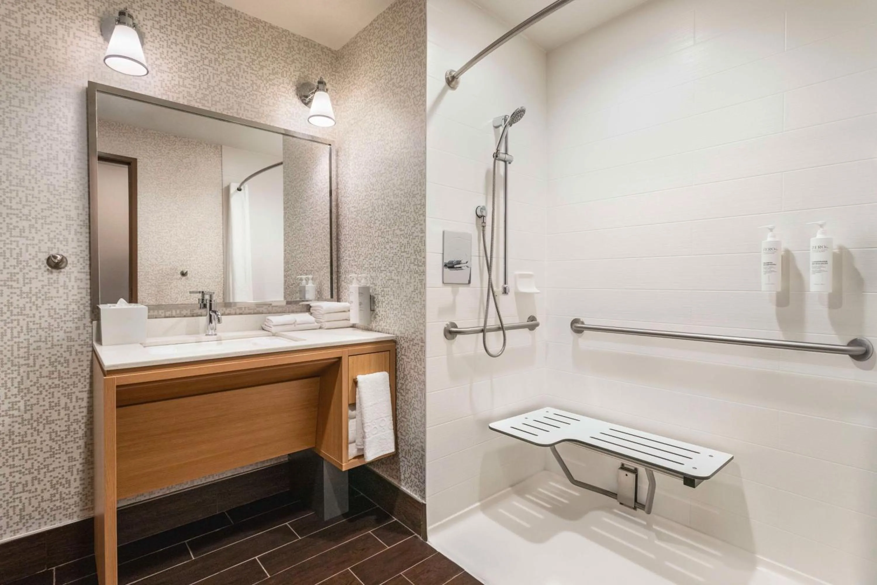 Bathroom in Home2 Suites by Hilton Albuquerque Downtown/University