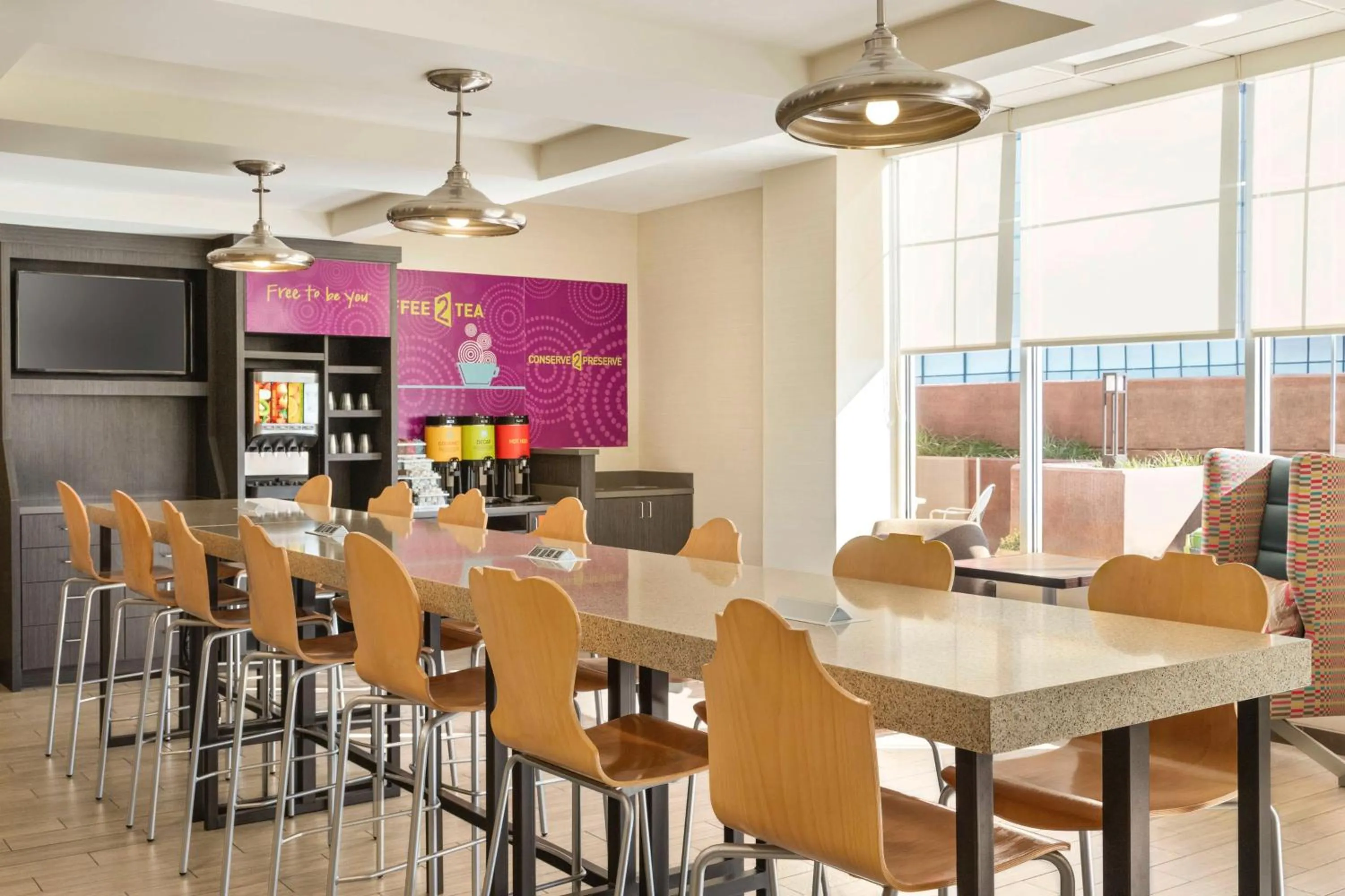 Breakfast in Home2 Suites by Hilton Albuquerque Downtown/University