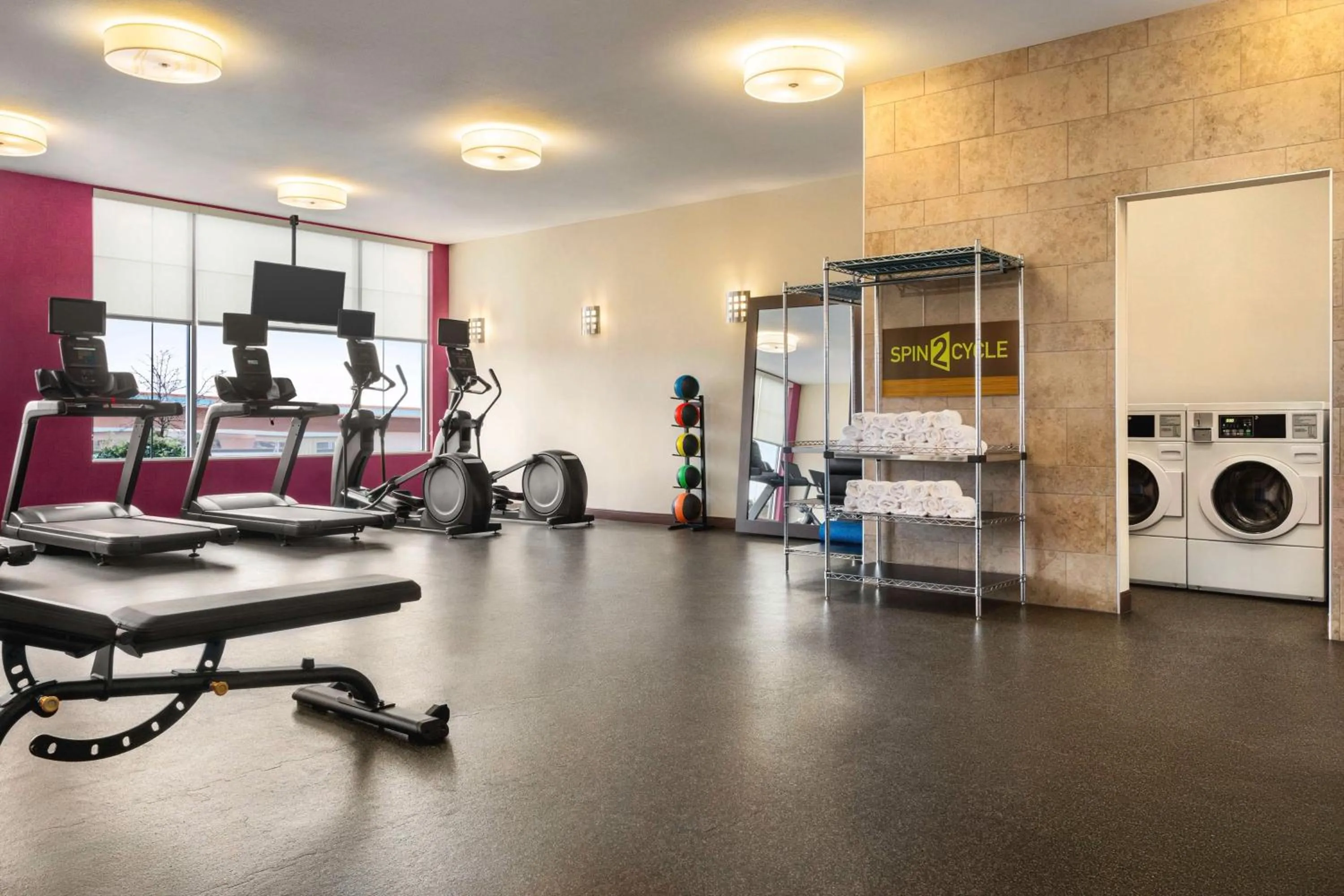 Fitness centre/facilities in Home2 Suites by Hilton Albuquerque Downtown/University