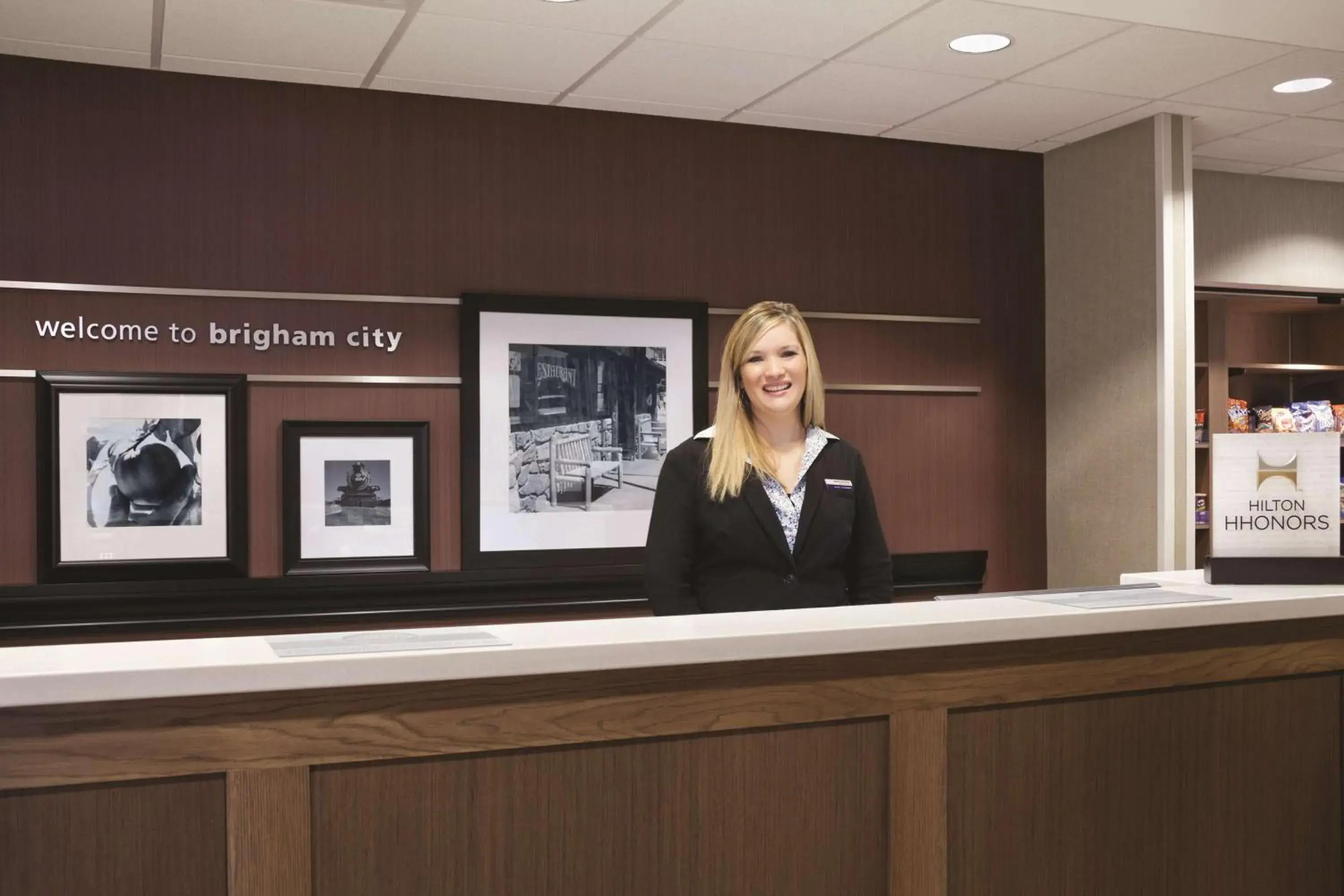 Lobby or reception in Hampton Inn Brigham City Lobby or reception in Hampton Inn Brigham City