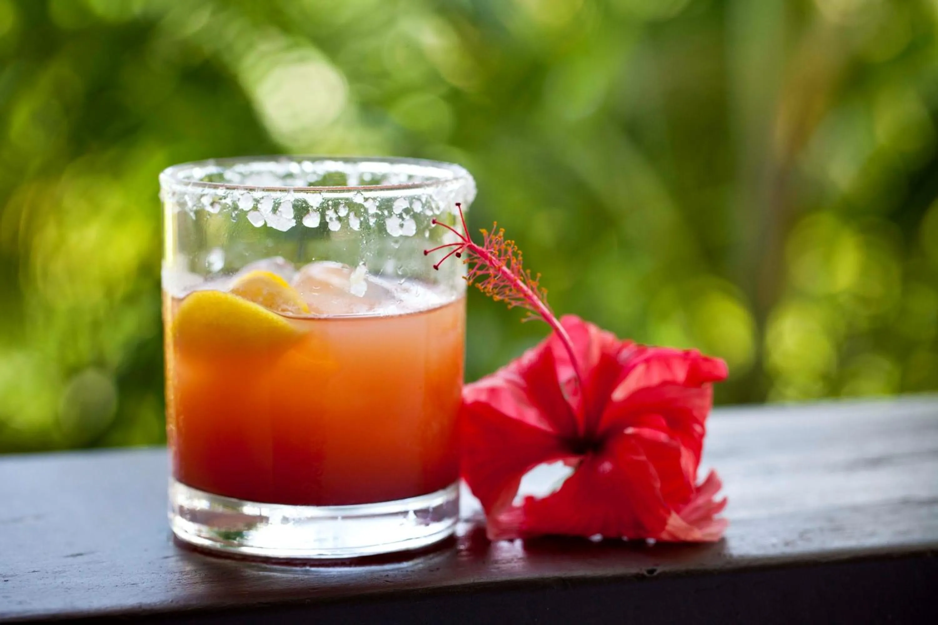 Alcoholic drinks in Firefly Estate Bequia