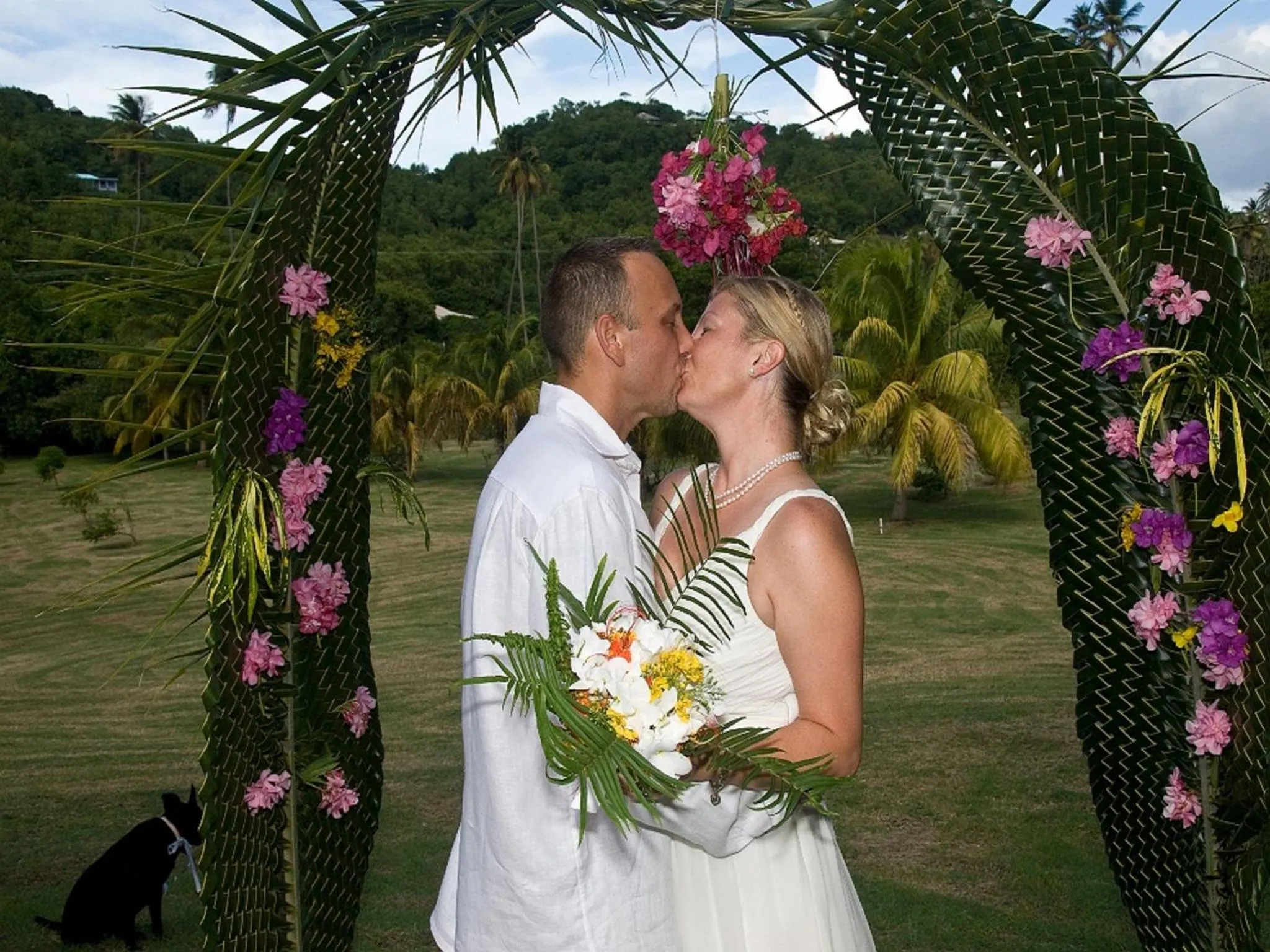 Guests in Firefly Estate Bequia