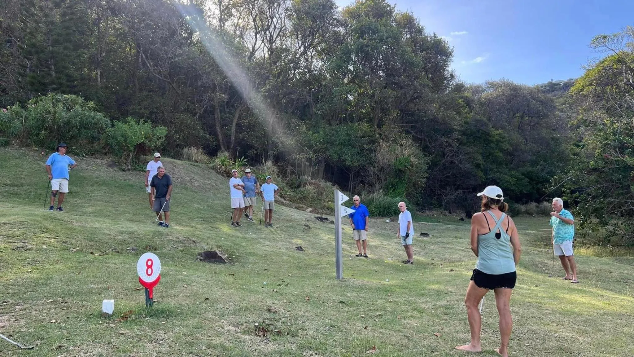 Golfcourse in Firefly Estate Bequia