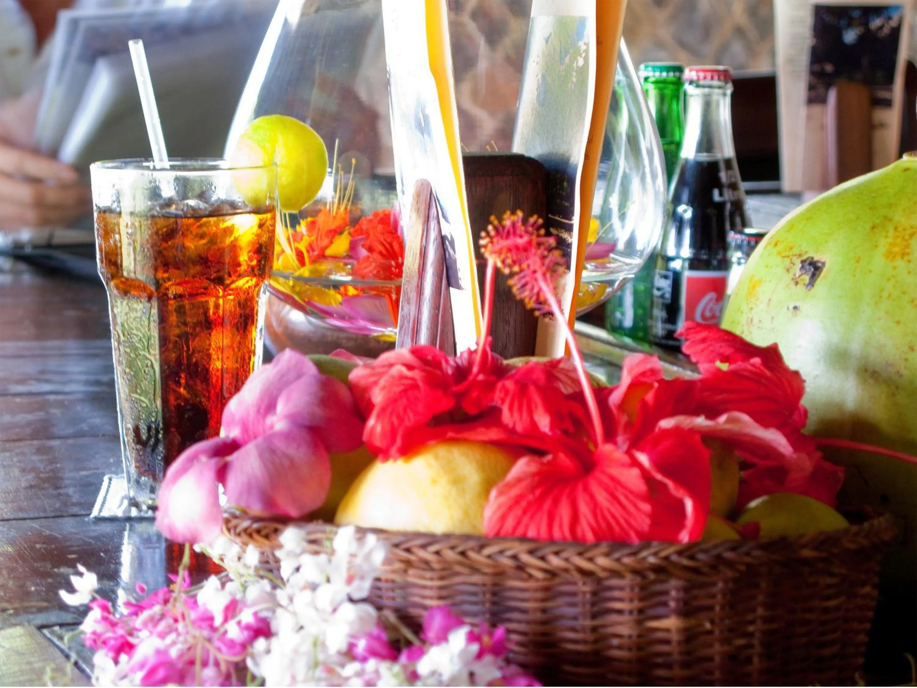 Food in Firefly Estate Bequia