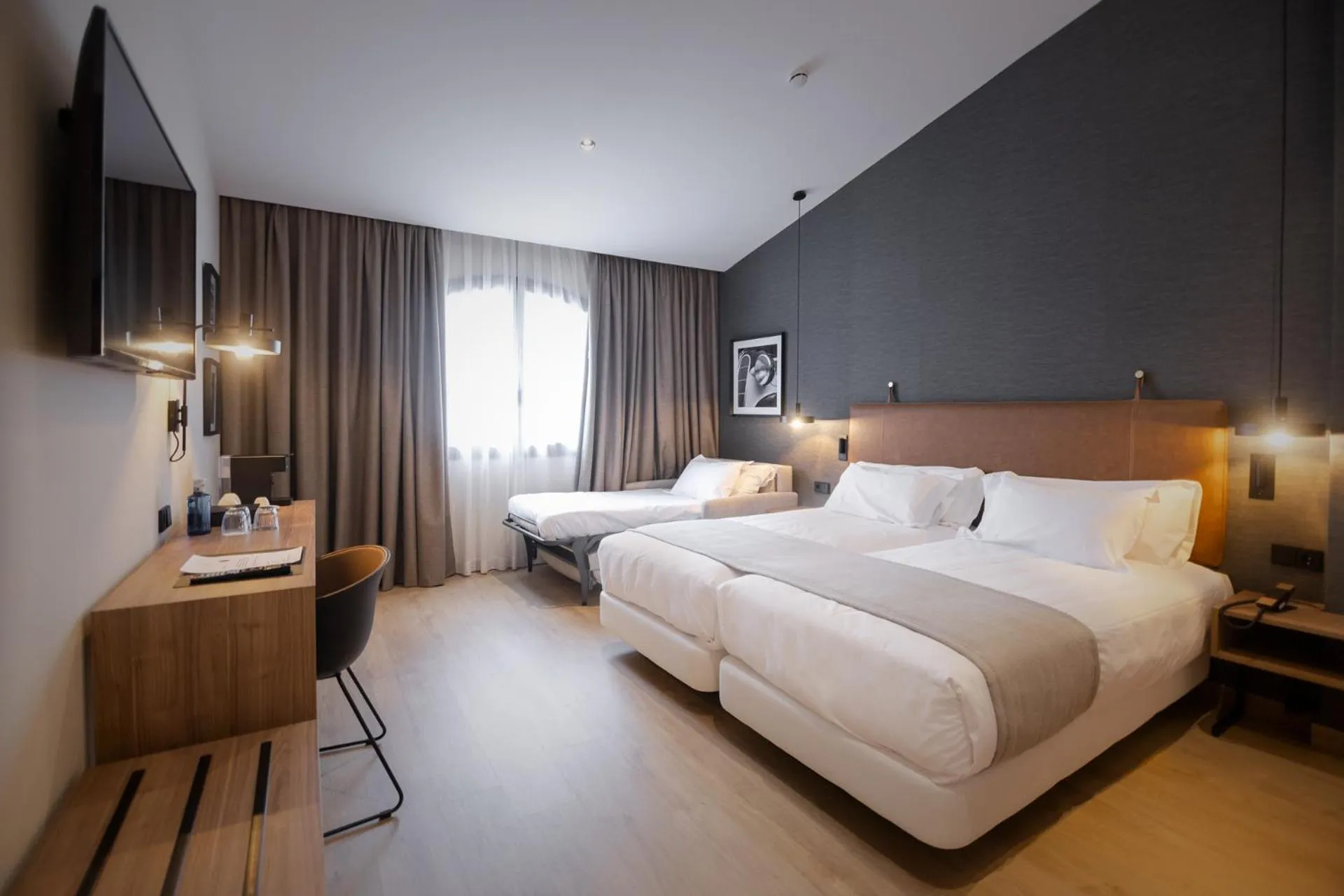 Bed in Hotel & Spa Convento San Francisco