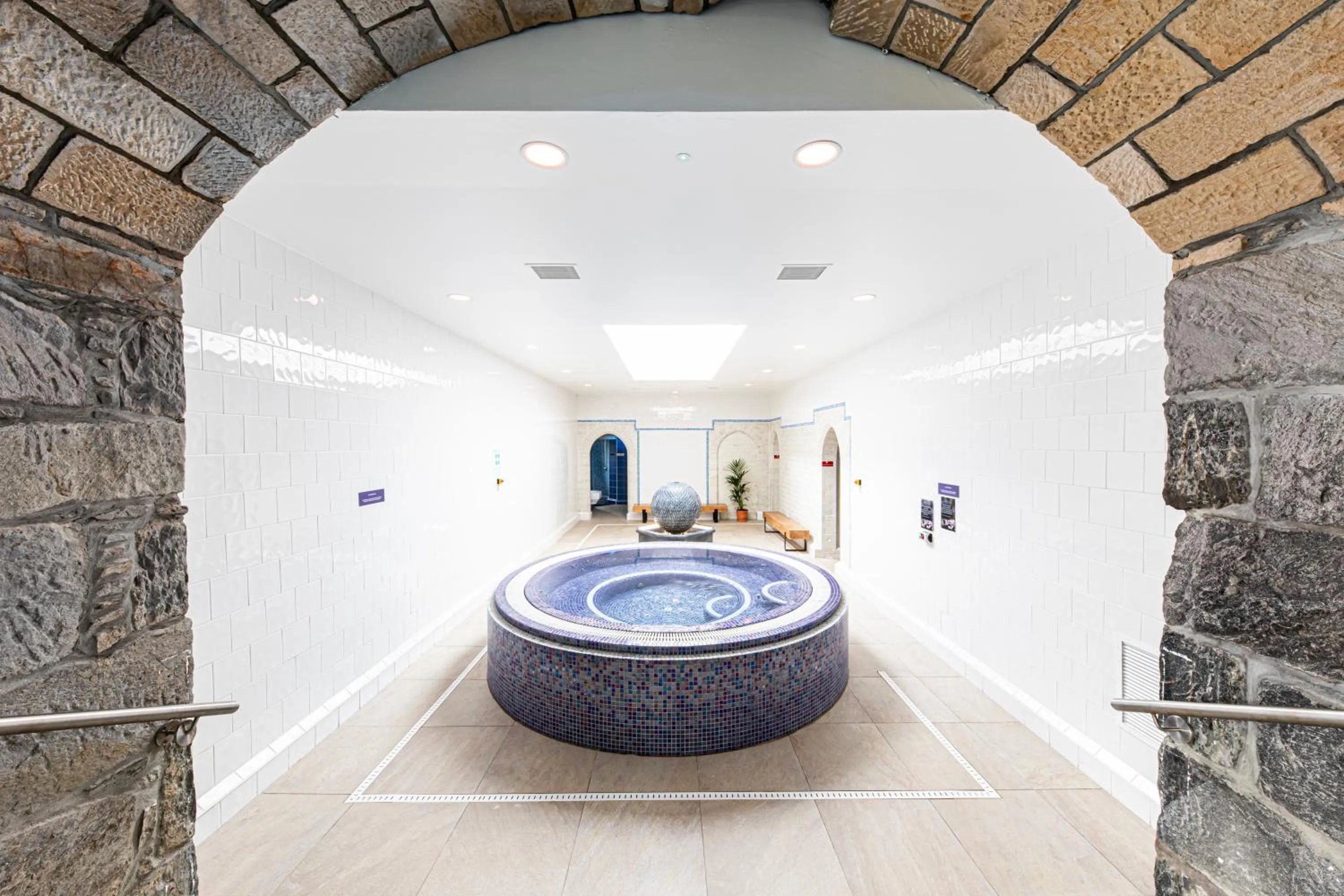 Swimming pool in The Atholl Palace