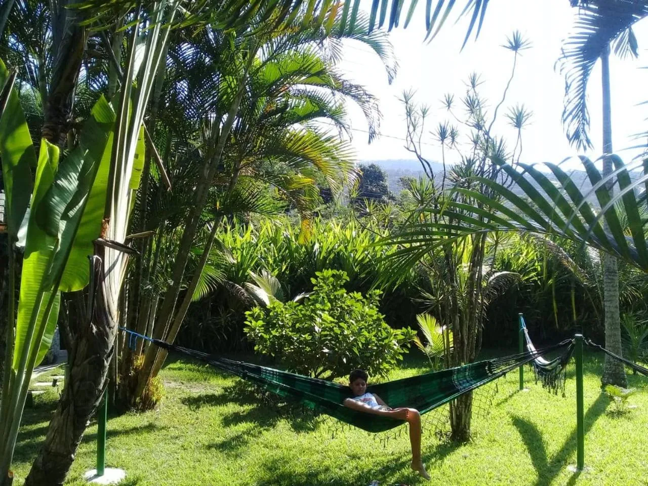 Garden in Pousada Santa Anna