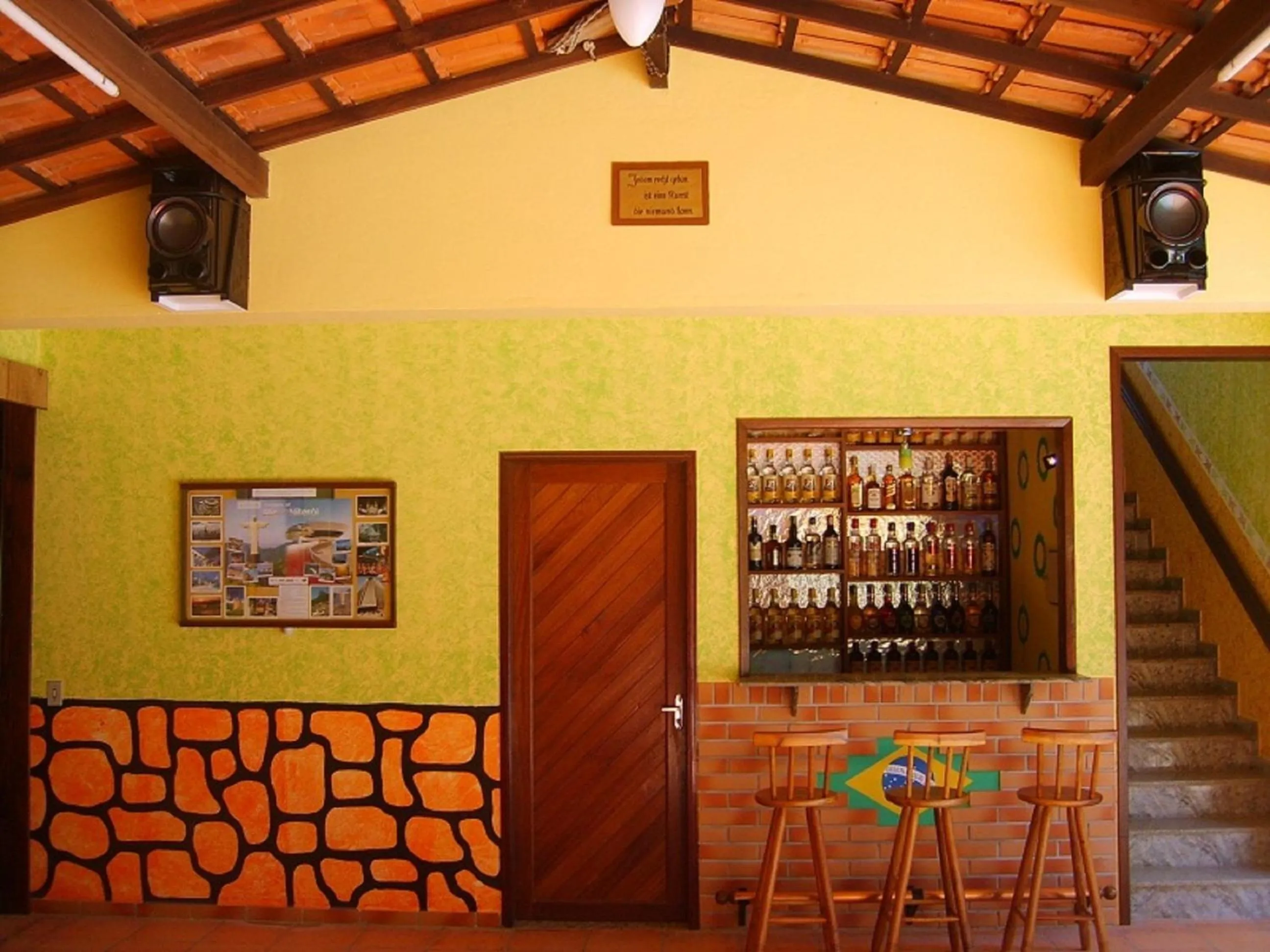 Decorative detail in Pousada Santa Anna