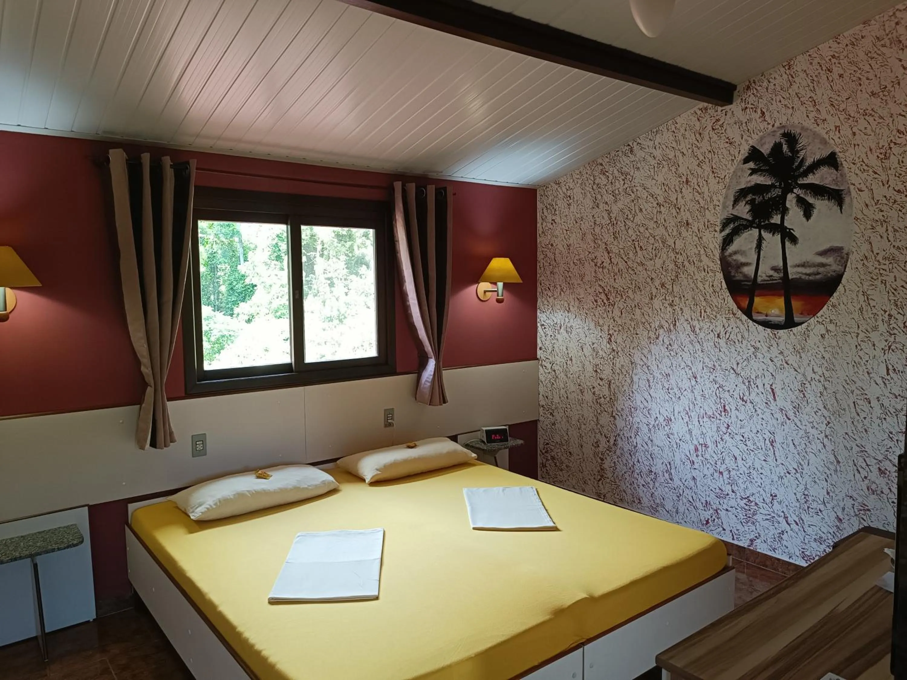 Bed in Pousada Santa Anna