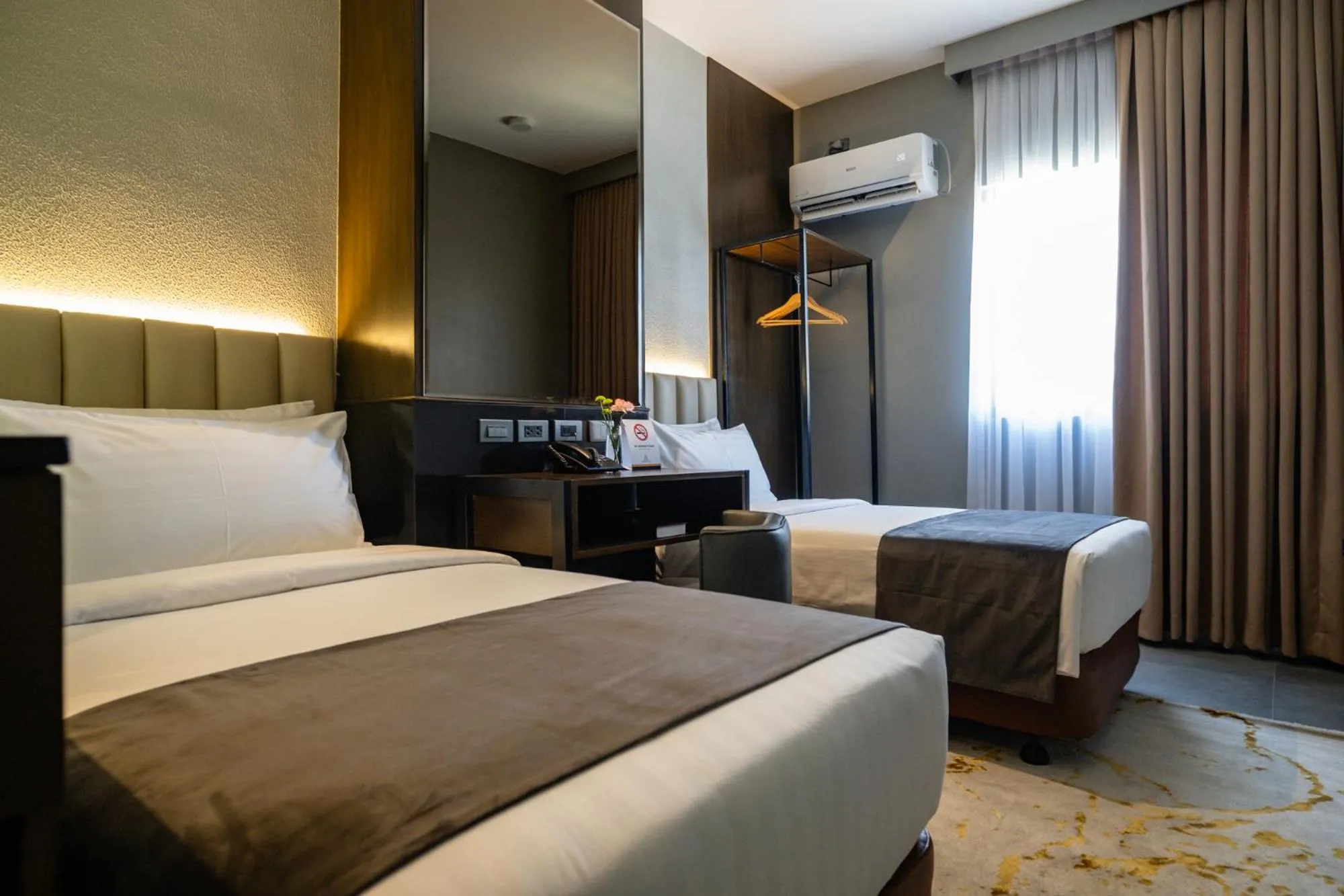 Bed in Amber Hotel - Cebu