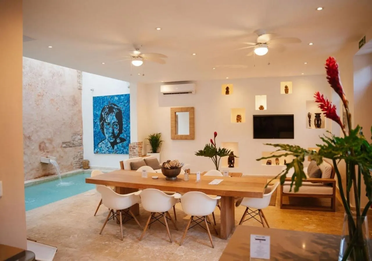 Living room in Billini Hotel, Historic Luxury