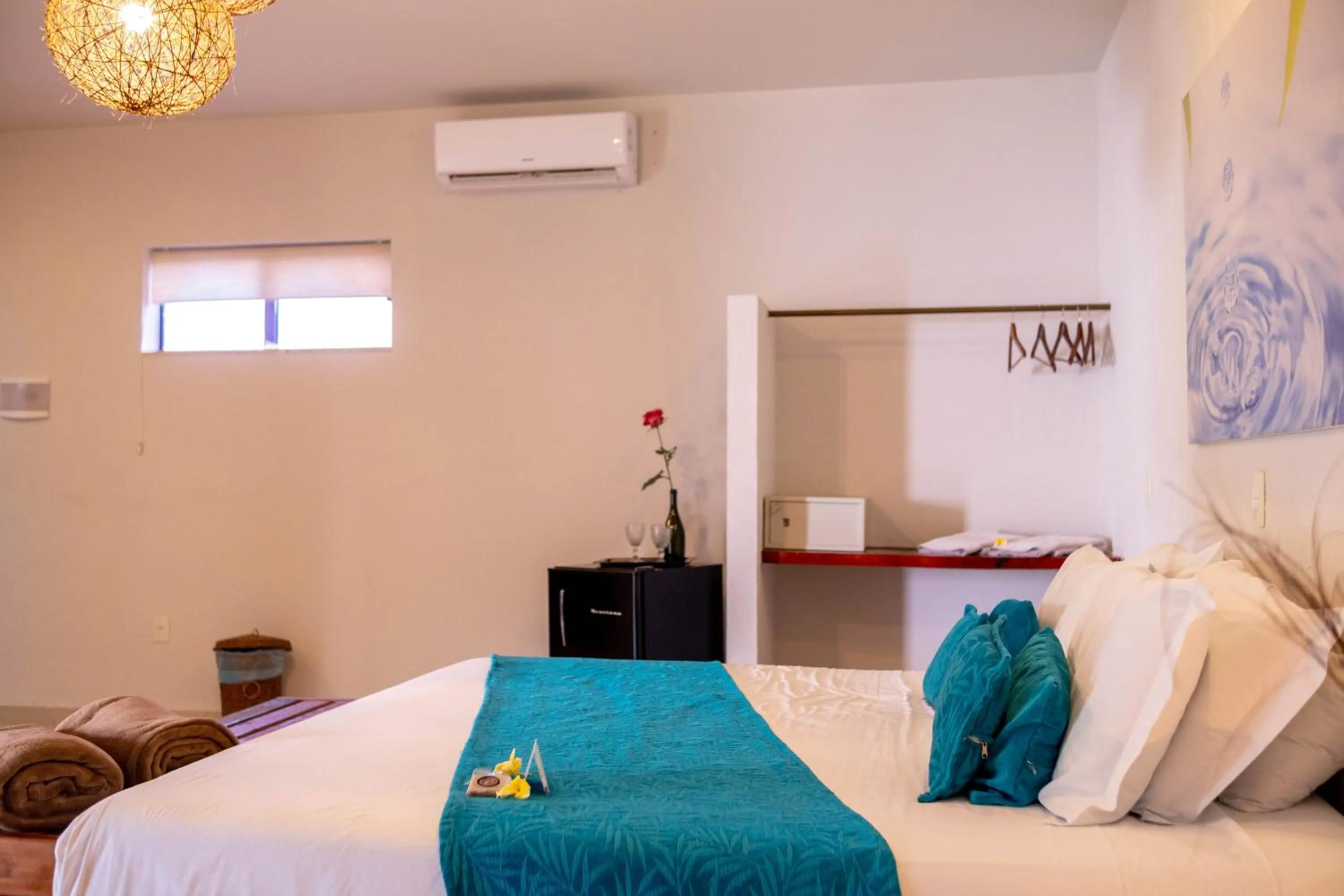 Bed in Oasis Tajaja Pousada Boutique na Costa do Conde