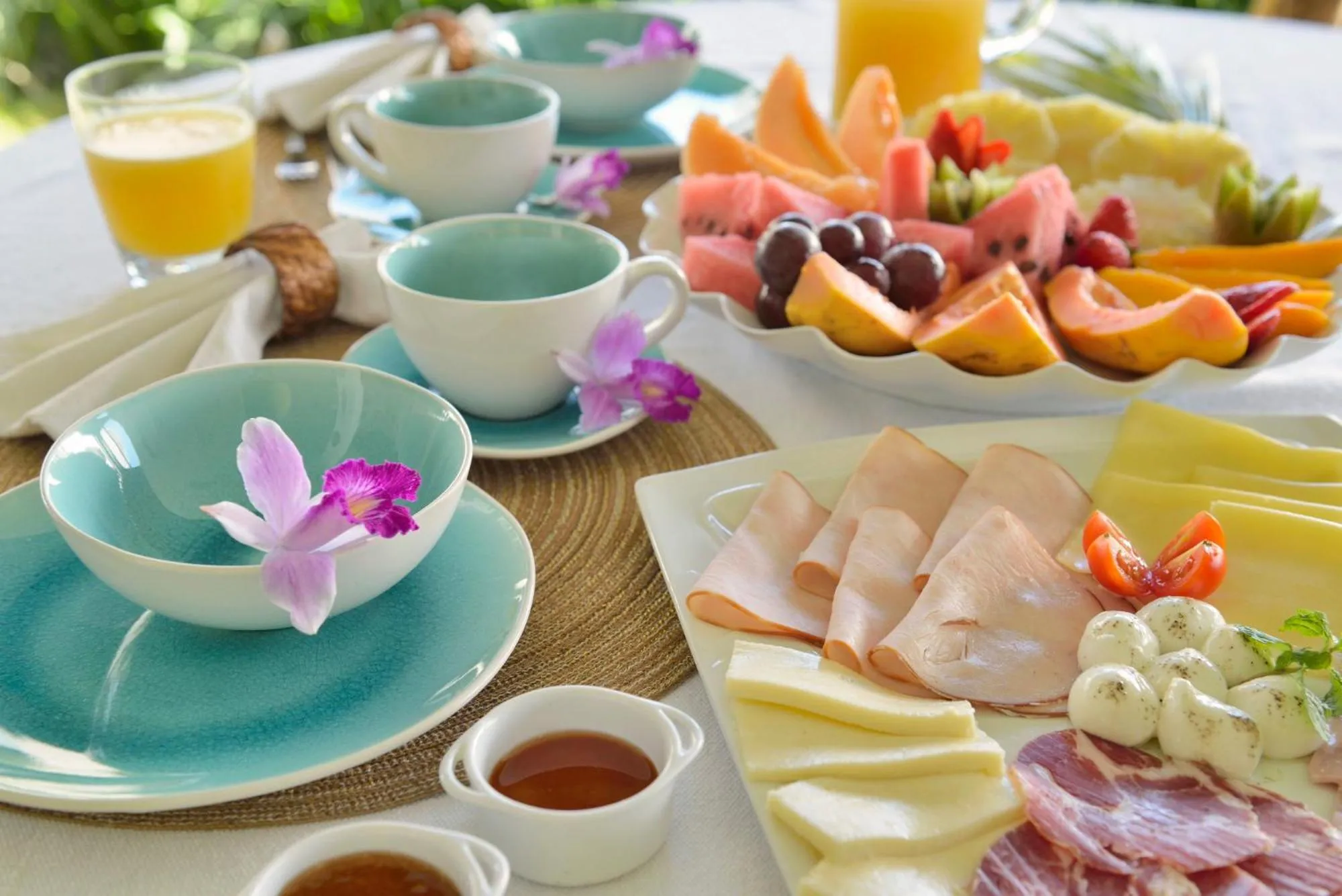 Breakfast in Oasis Tajaja Pousada Boutique na Costa do Conde