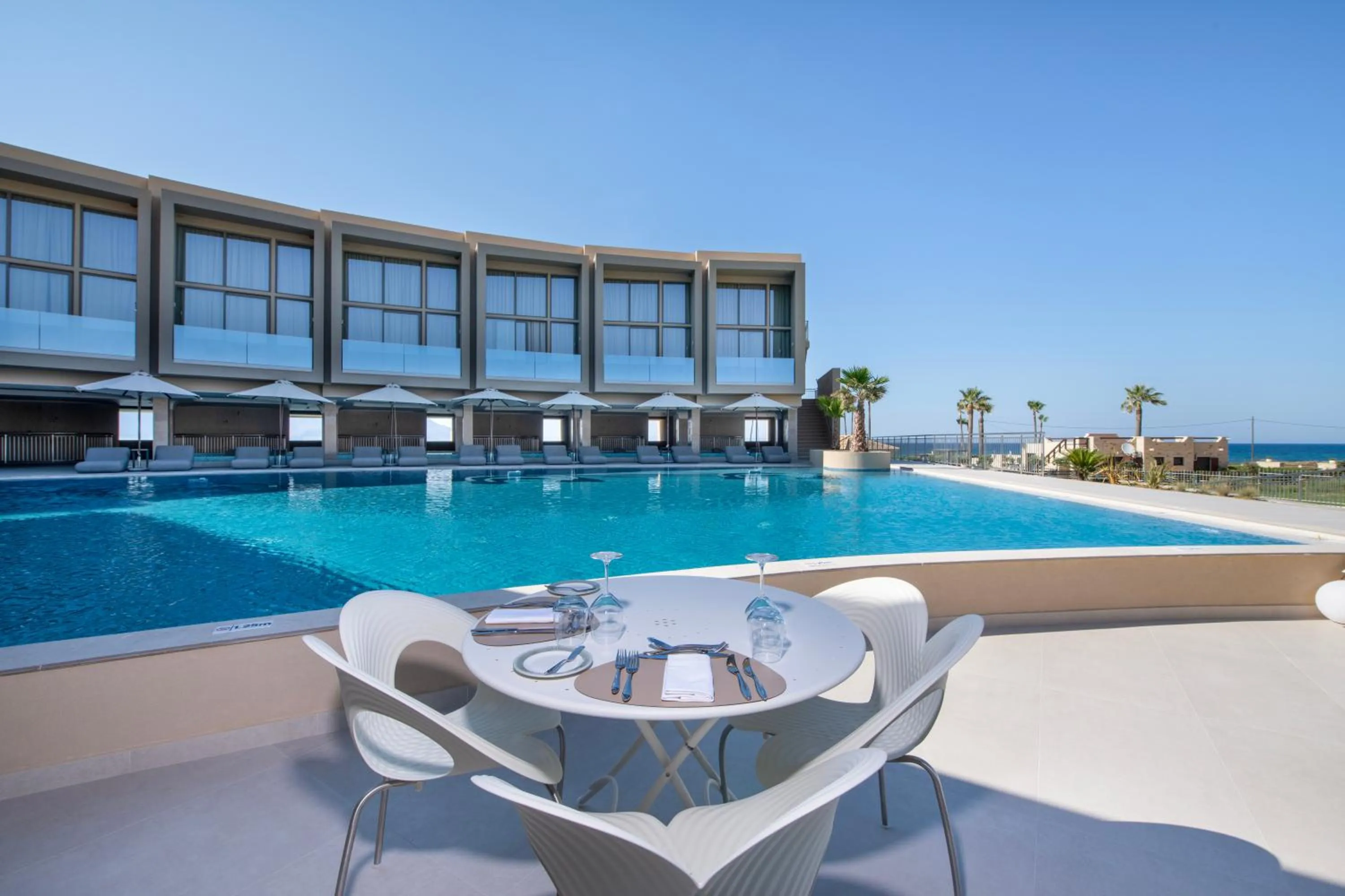 Pool view in Ventale Island Breeze Resort