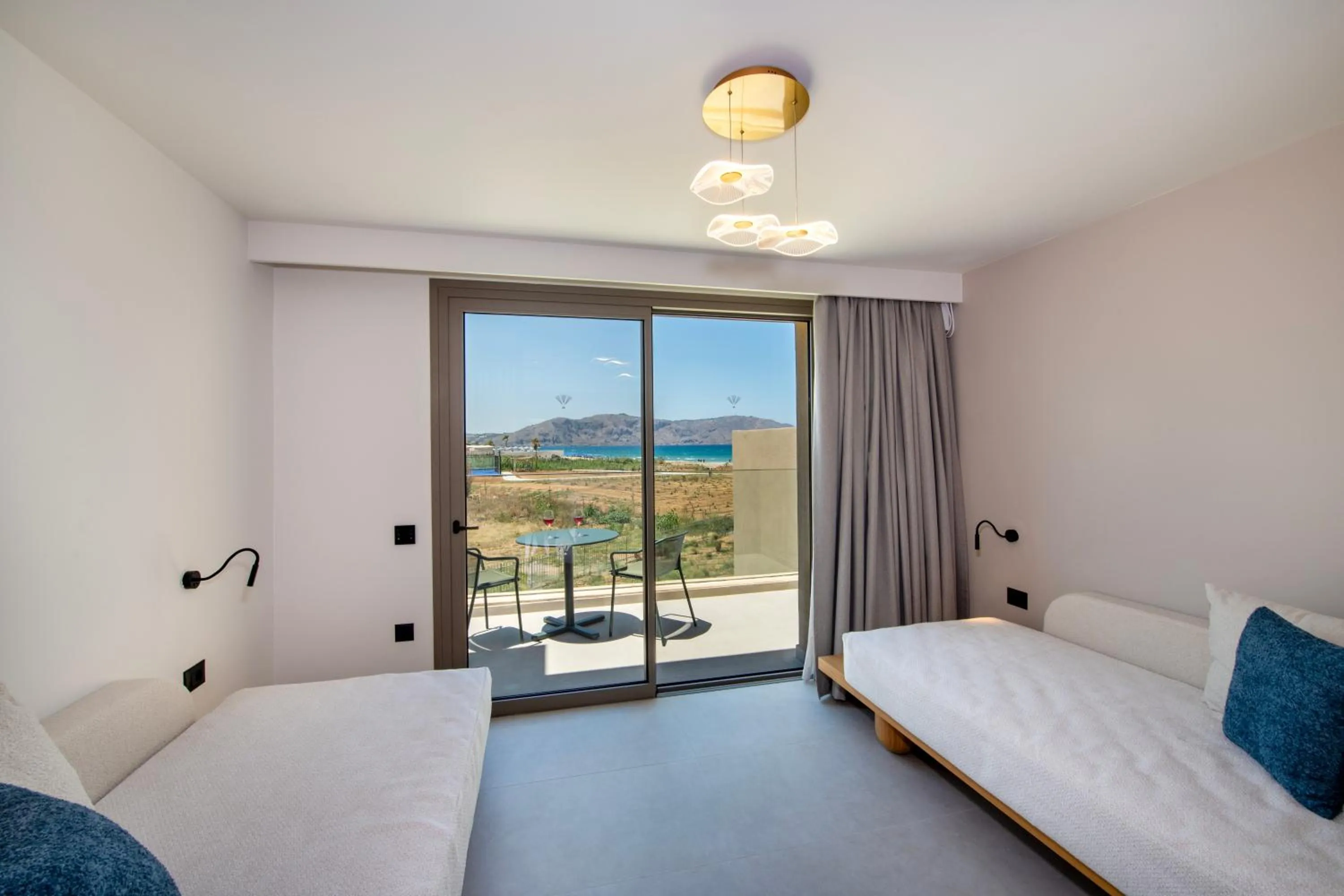 Seating area, Bed in Ventale Island Breeze Resort