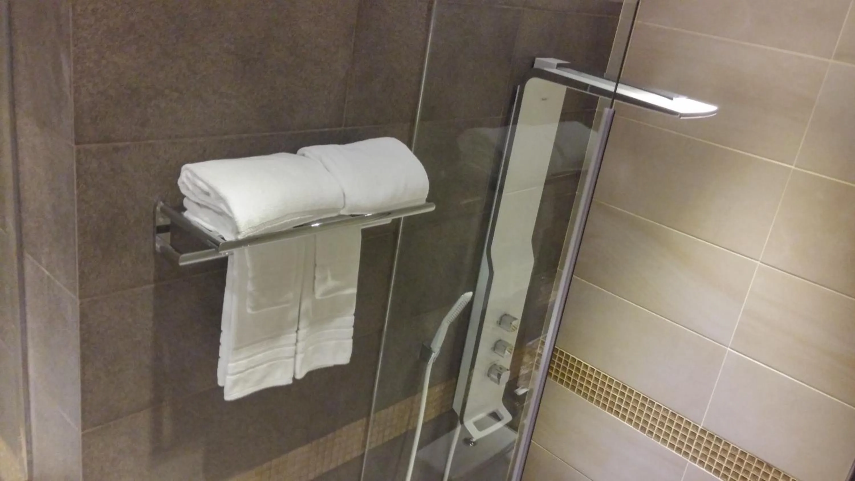 Shower, Bathroom in Gloucester Hotel