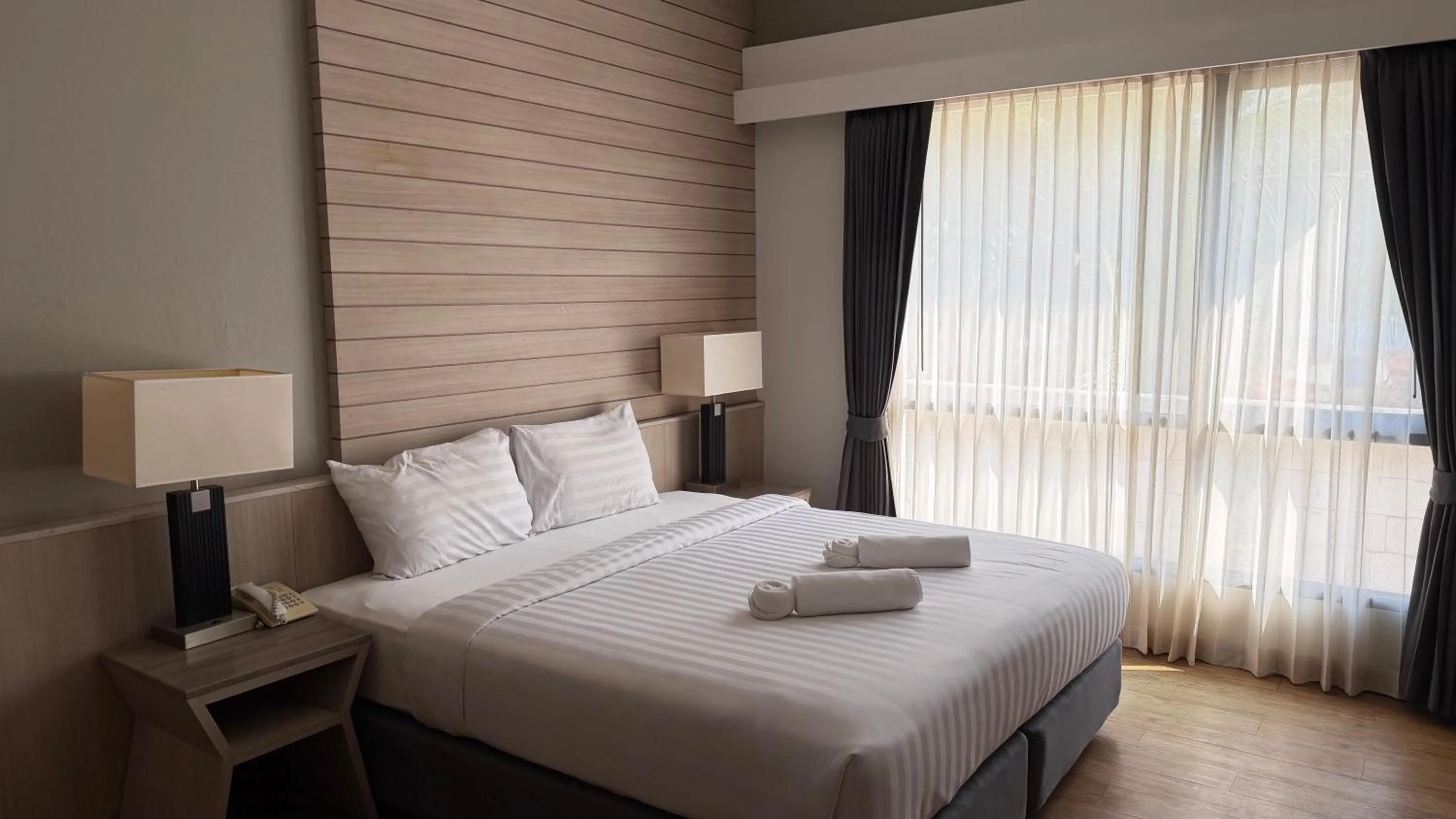 Bed in Du Talay Hotel Koh Chang