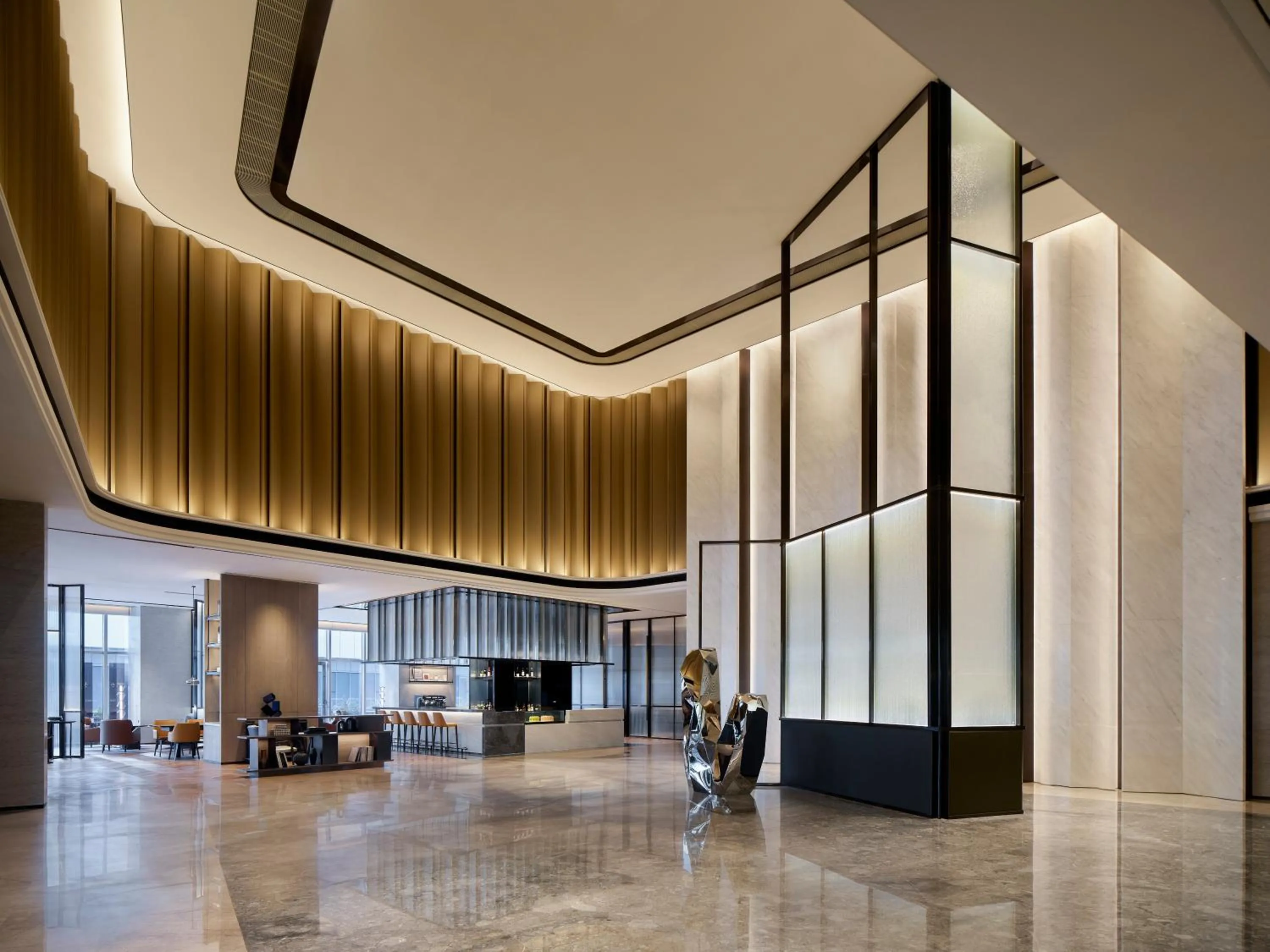 Lobby or reception in AC Hotel by Marriott Chengdu North