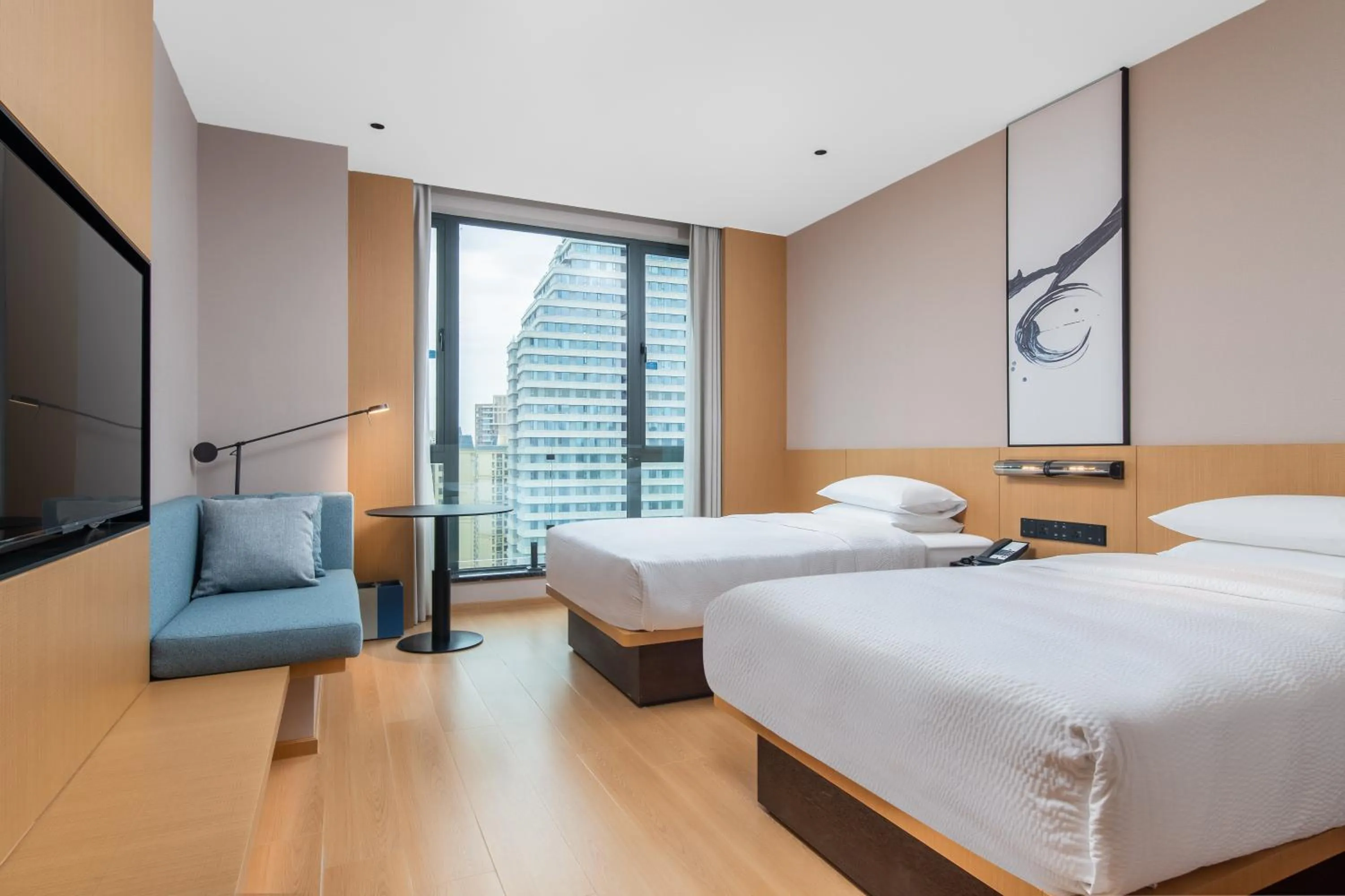 Photo of the whole room, Bed in Fairfield by Marriott Chengdu Hi-Tech Zone