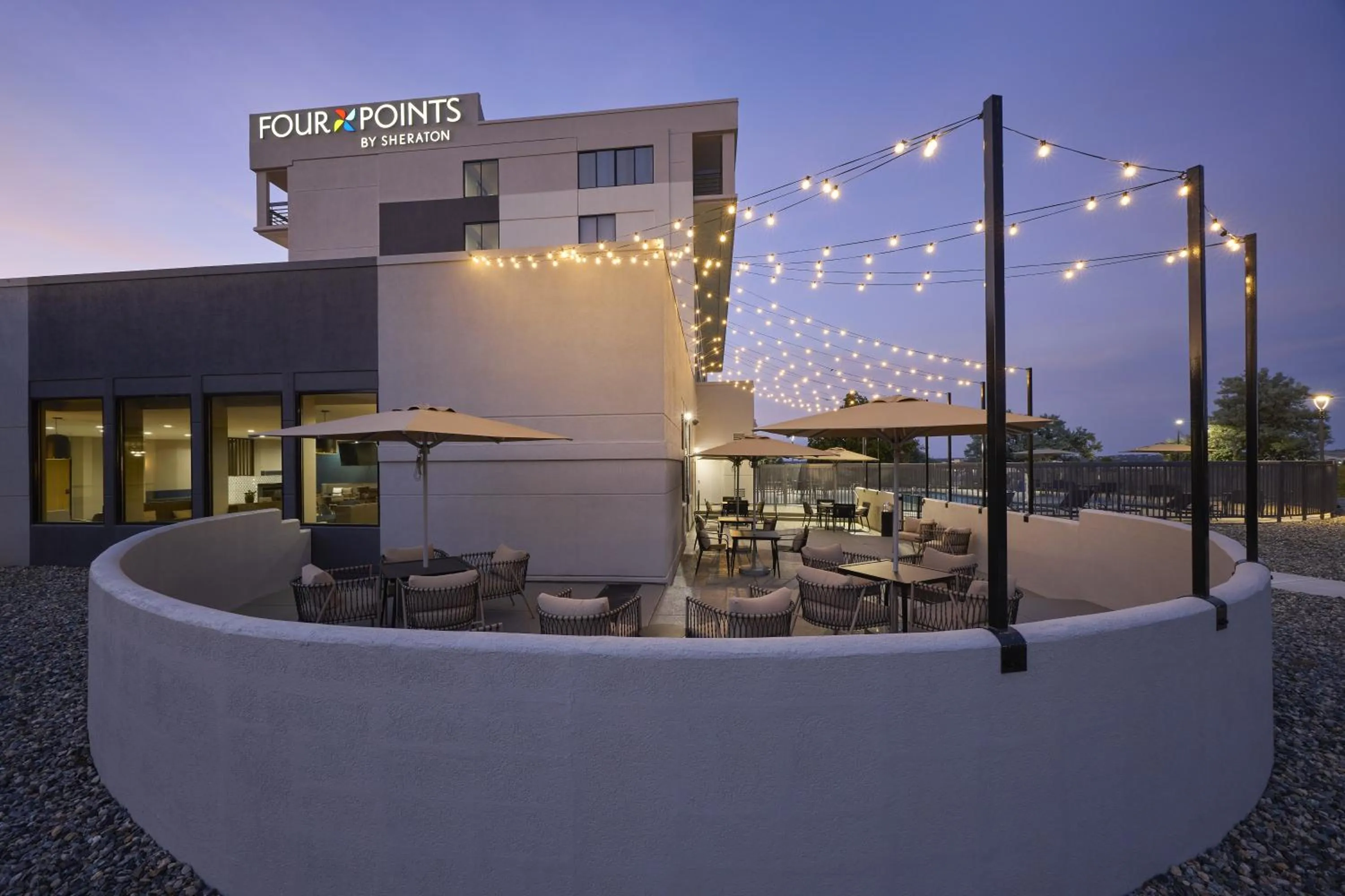 Patio in Four Points by Sheraton Englewood Centennial Airport