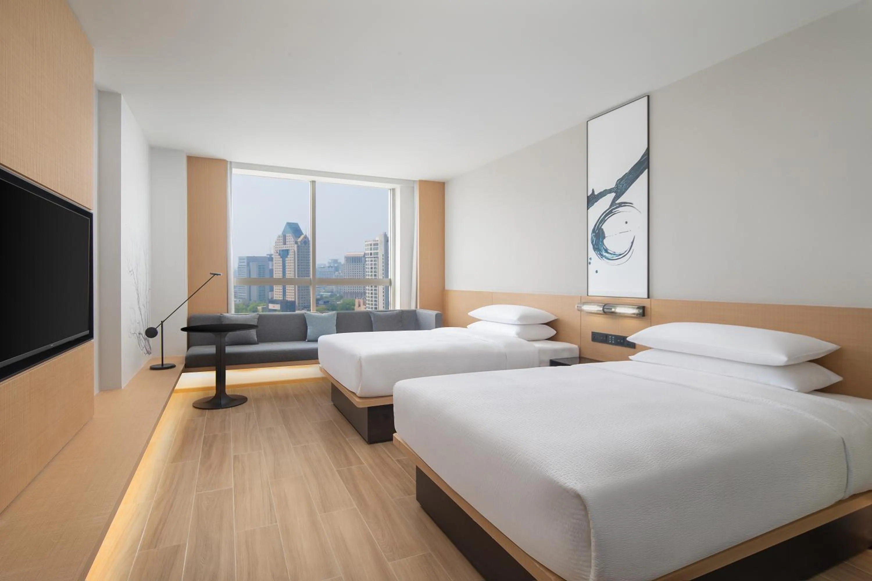 Bedroom, Bed in Fairfield by Marriott Hangzhou Wulin Square, China